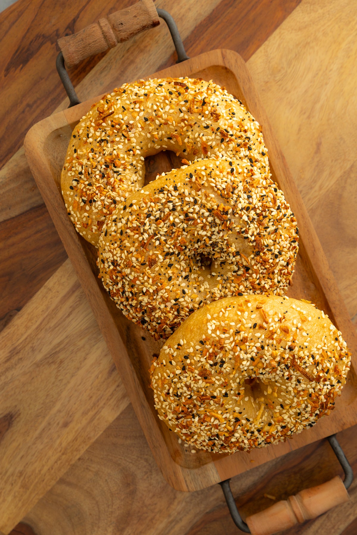 Homemade New York Style Bagels