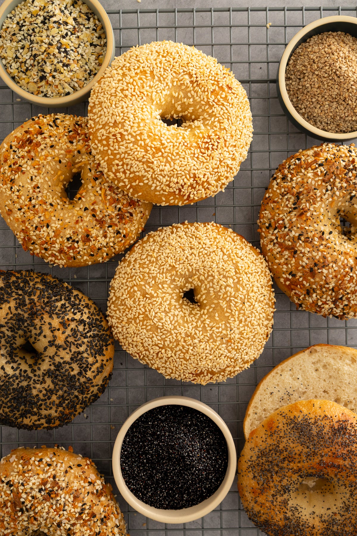 Homemade New York Style Bagels