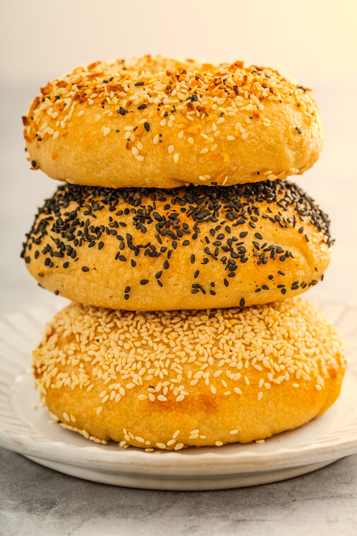 Homemade New York Style Bagels