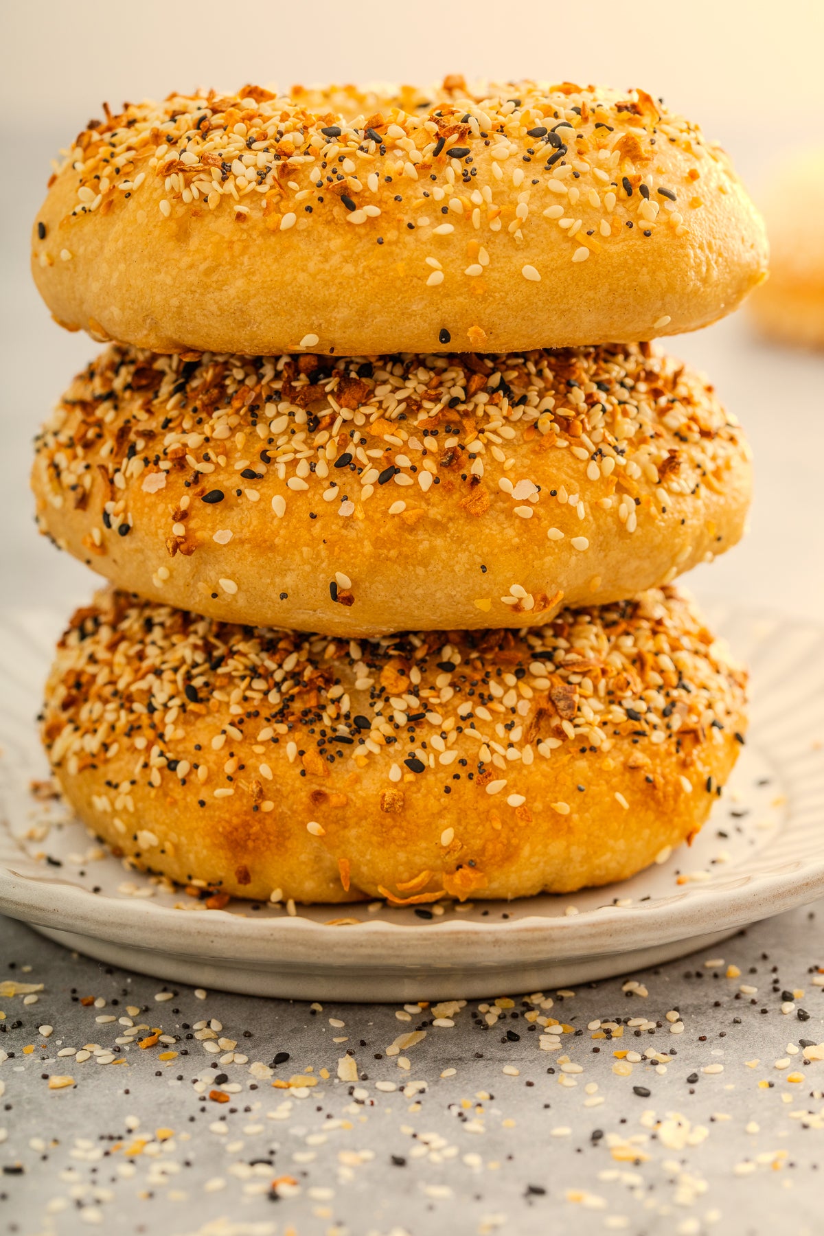 Homemade New York Style Bagels