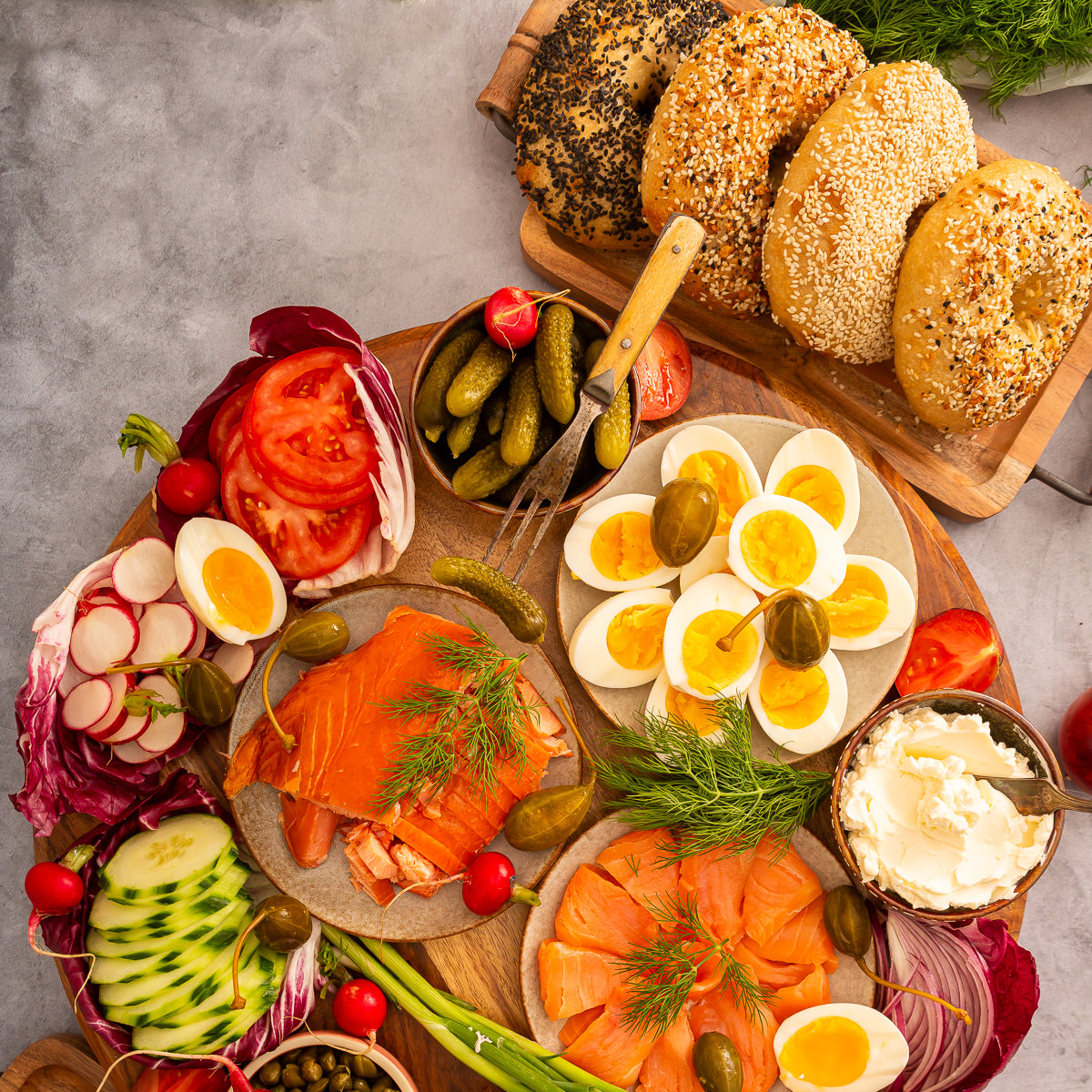 Homemade New York Style Bagels