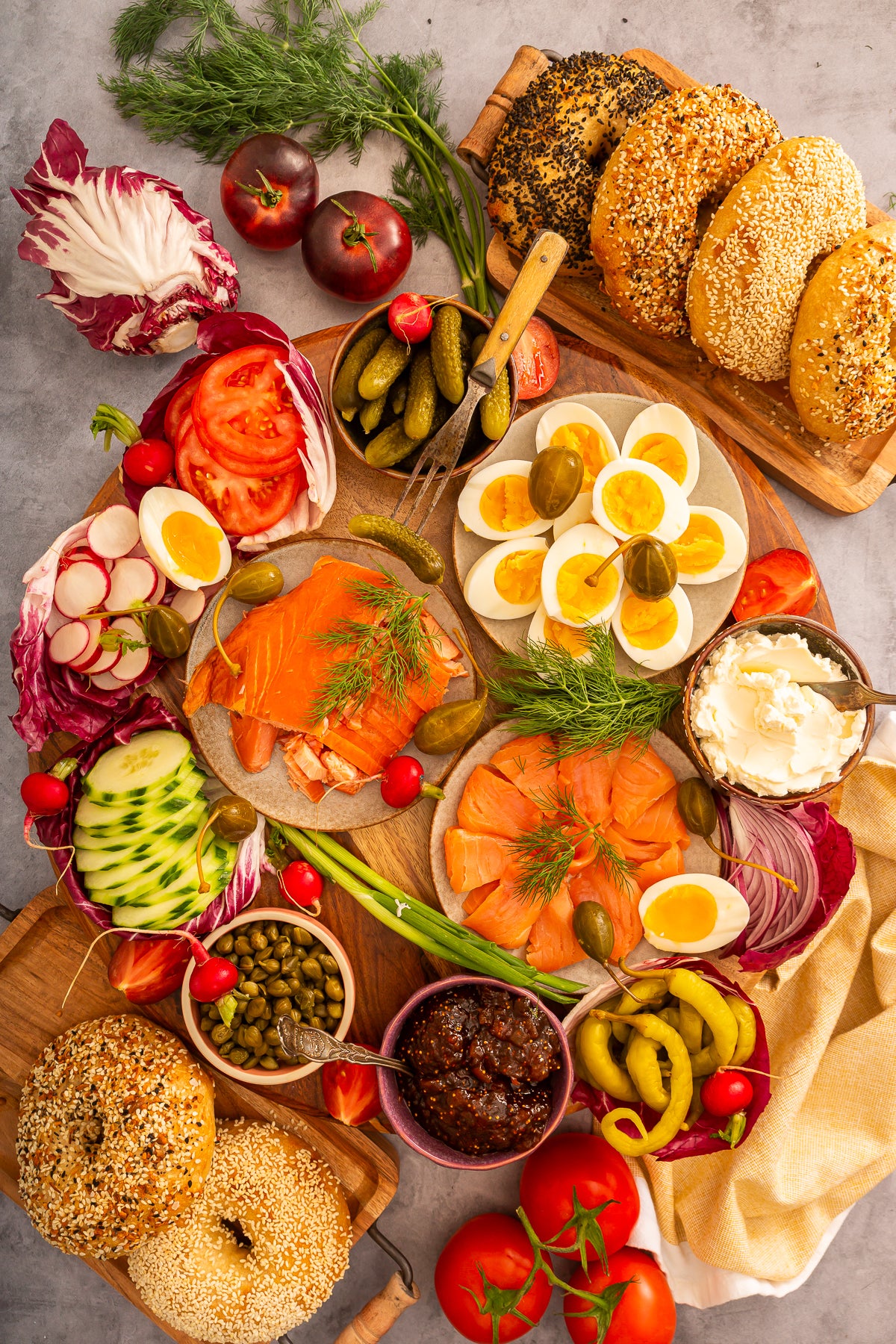 Homemade New York Style Bagels