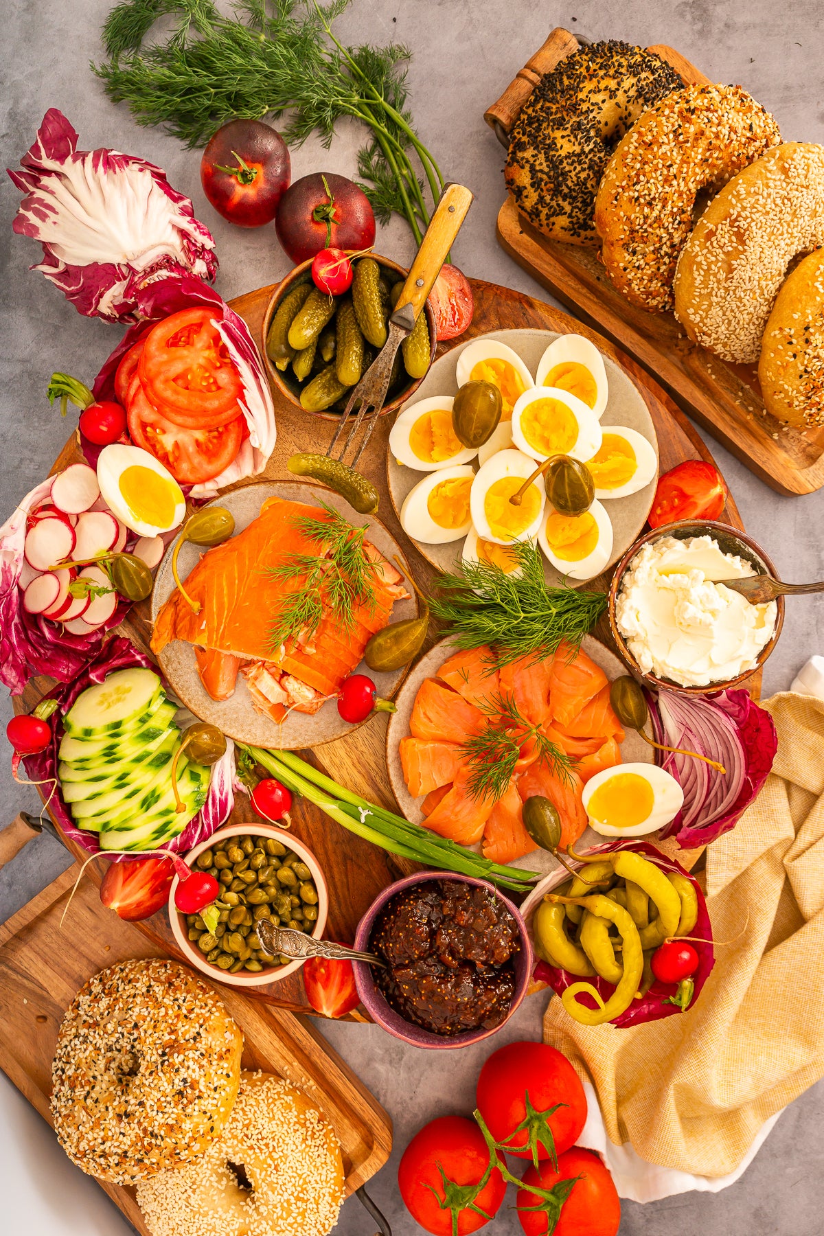 Homemade New York Style Bagels
