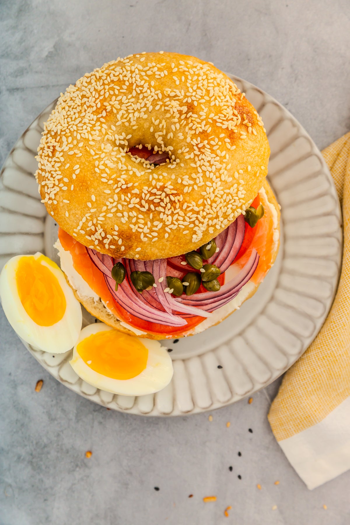 Homemade New York Style Bagels