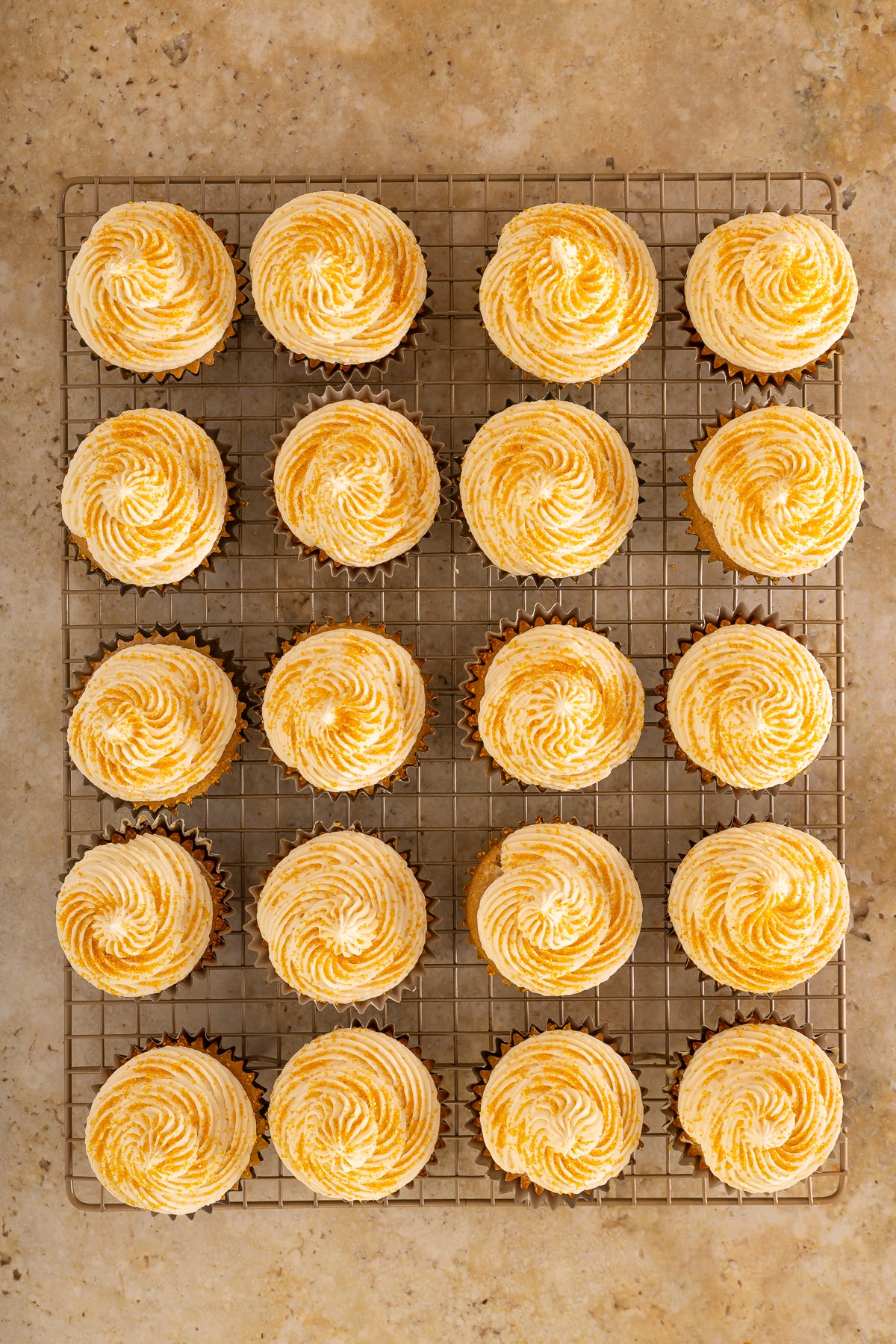 Baileys Coffee Cupcakes with Baileys Buttercream