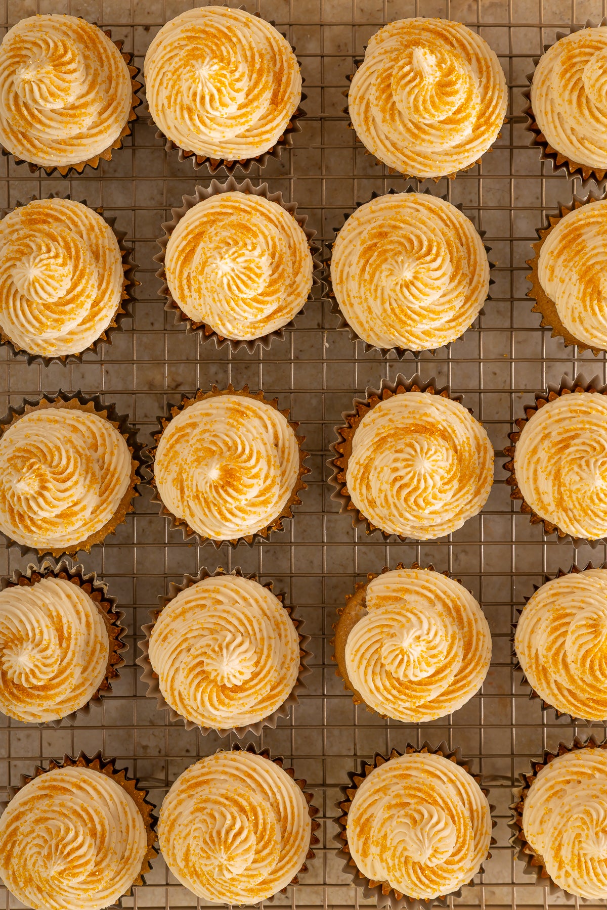 Baileys Coffee Cupcakes with Baileys Buttercream