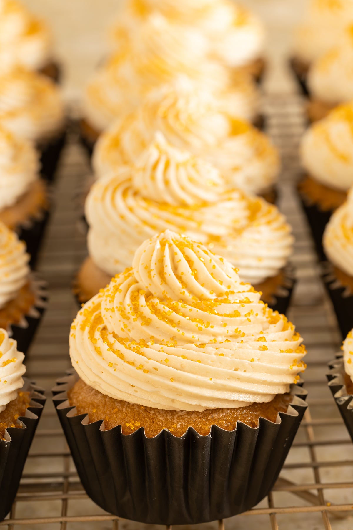 Baileys Coffee Cupcakes with Baileys Buttercream