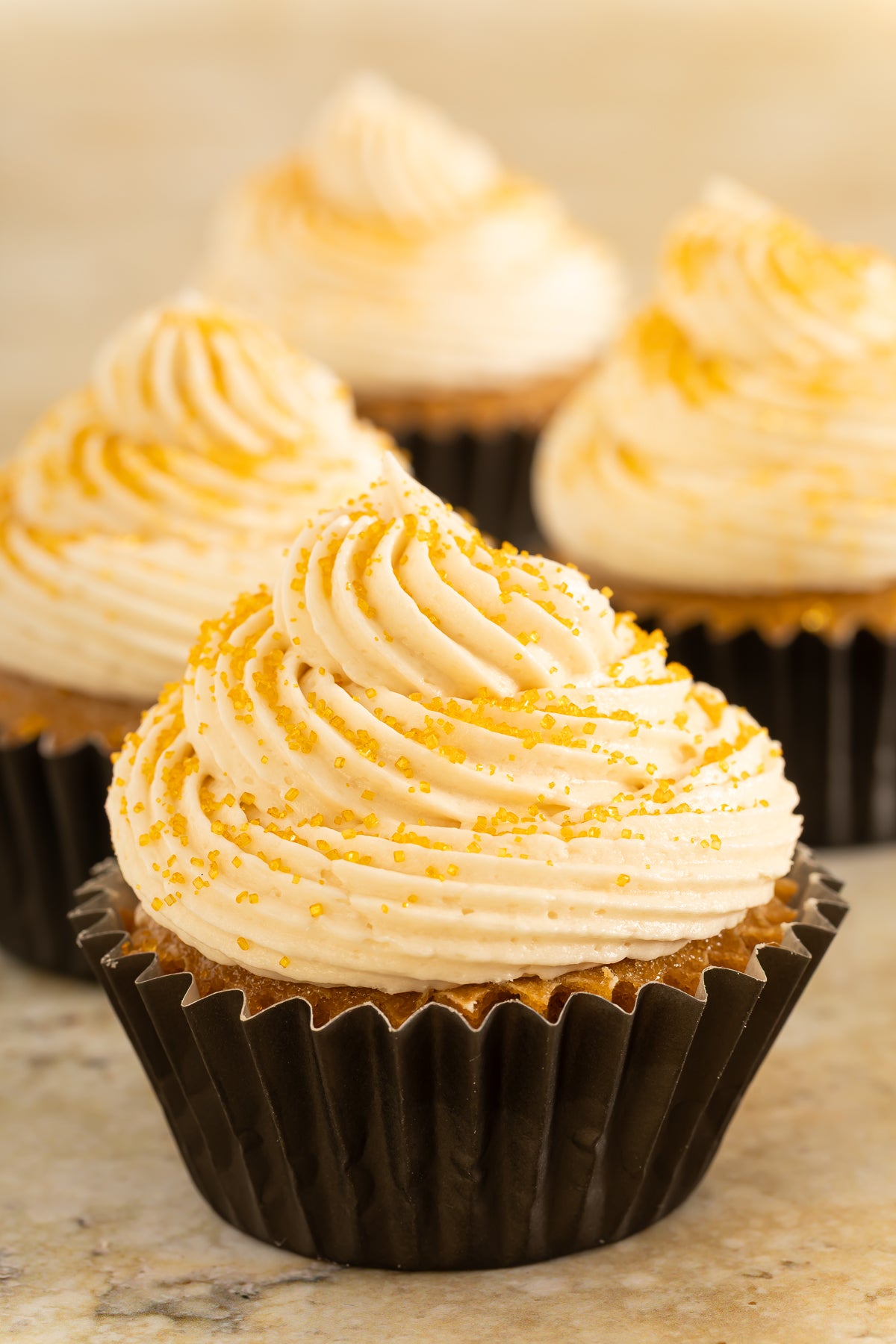 Baileys Coffee Cupcakes with Baileys Buttercream