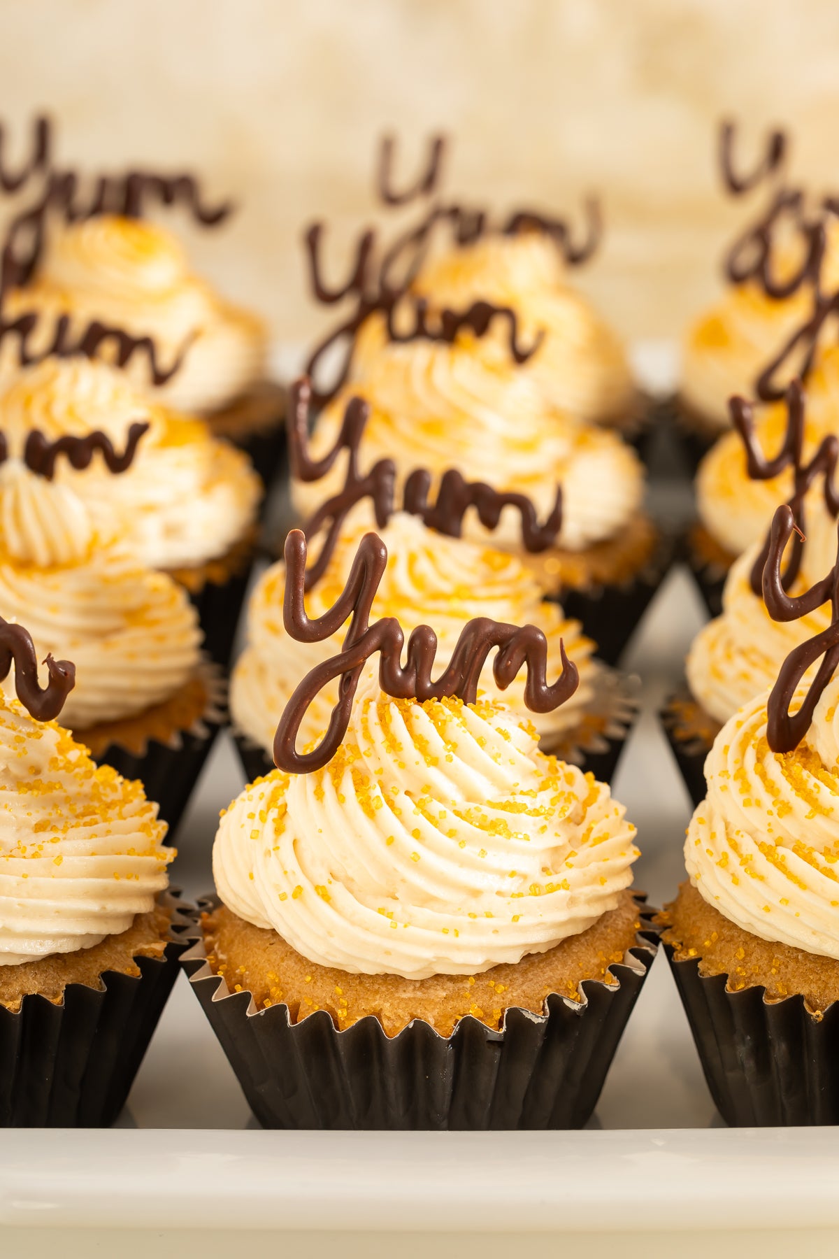 Baileys Coffee Cupcakes with Baileys Buttercream