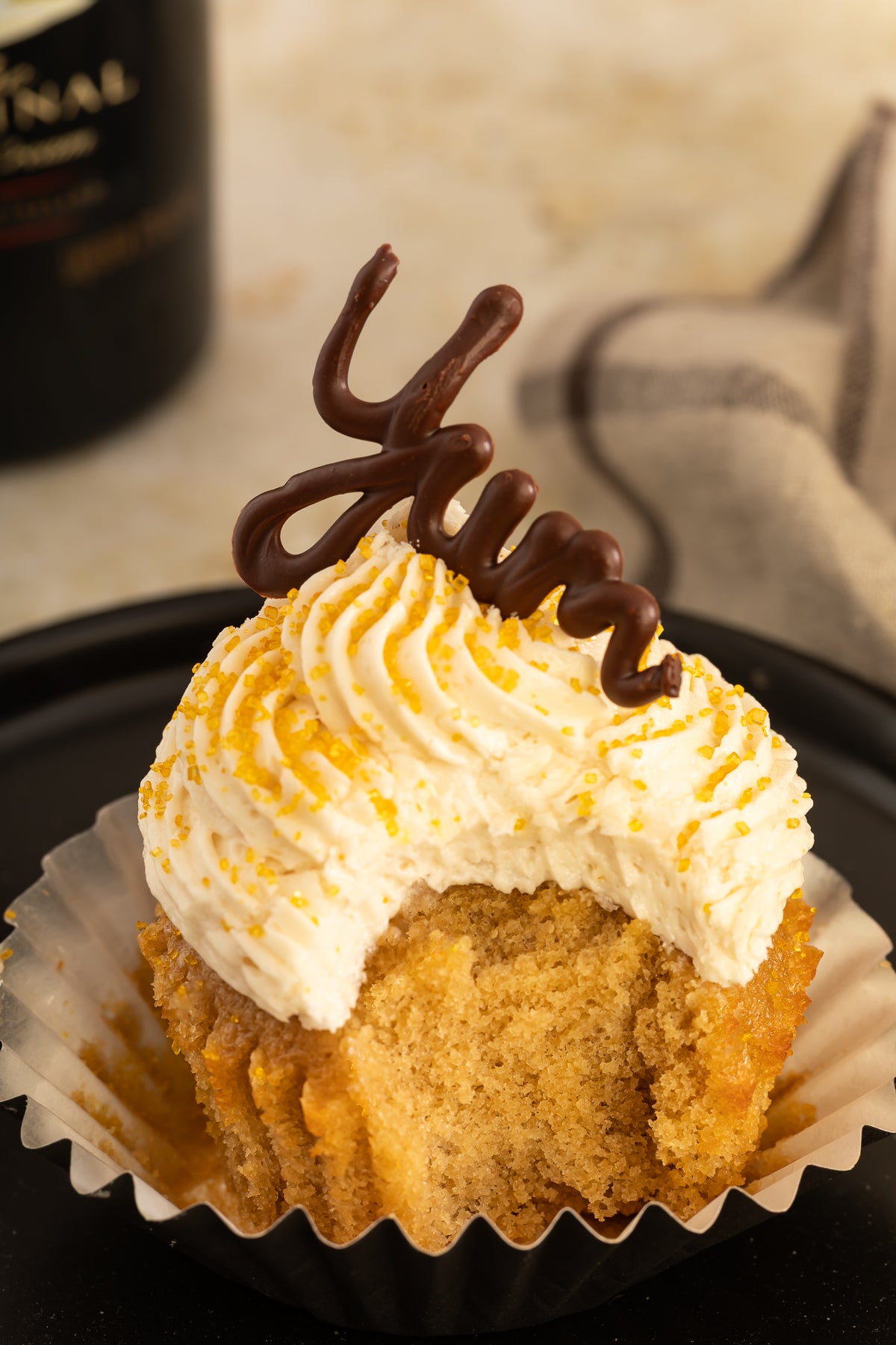 Baileys Coffee Cupcakes with Baileys Buttercream