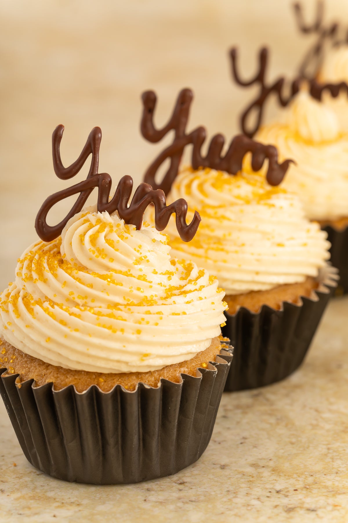 Baileys Coffee Cupcakes with Baileys Buttercream