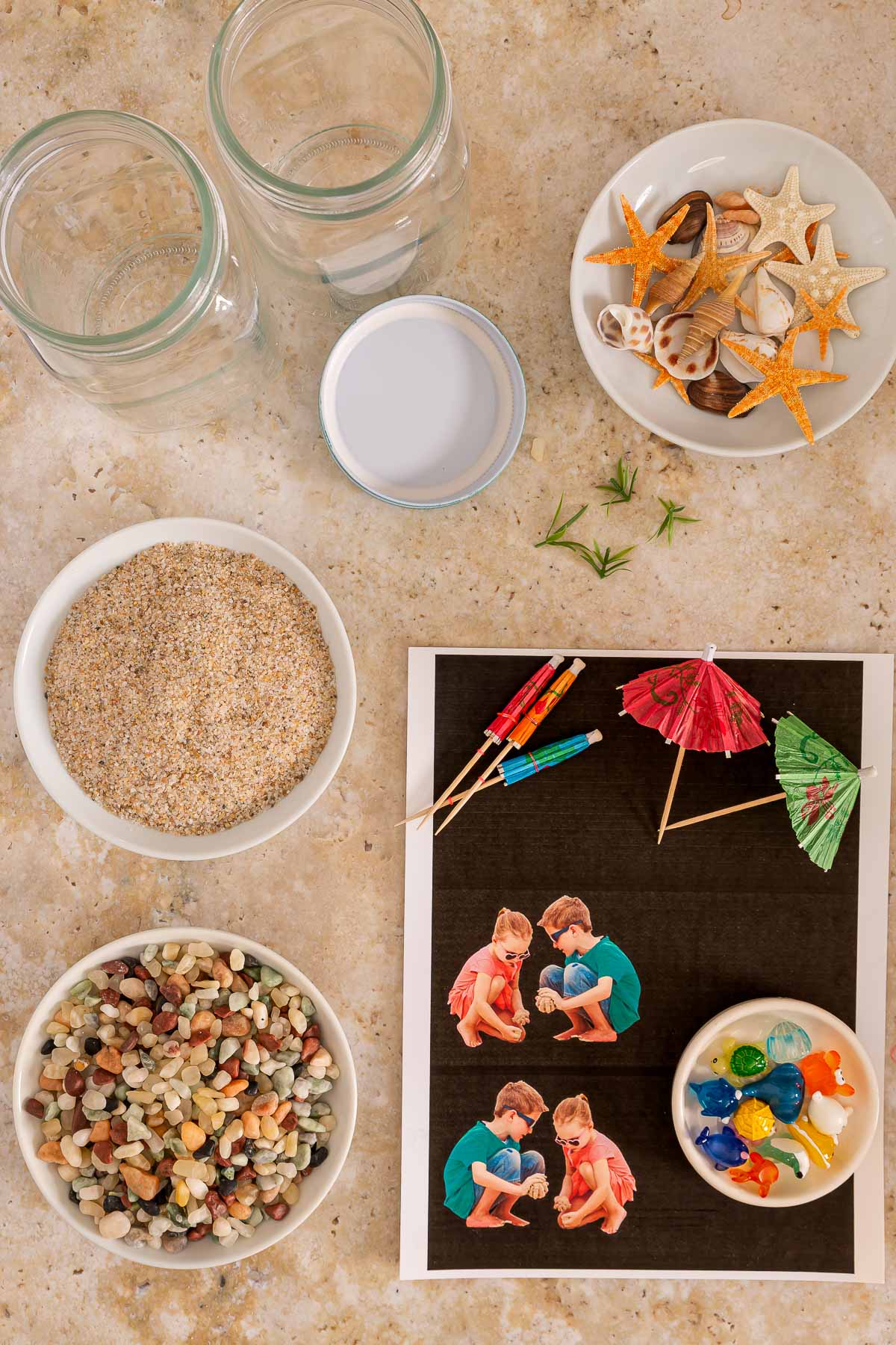 Beach Memory Jars