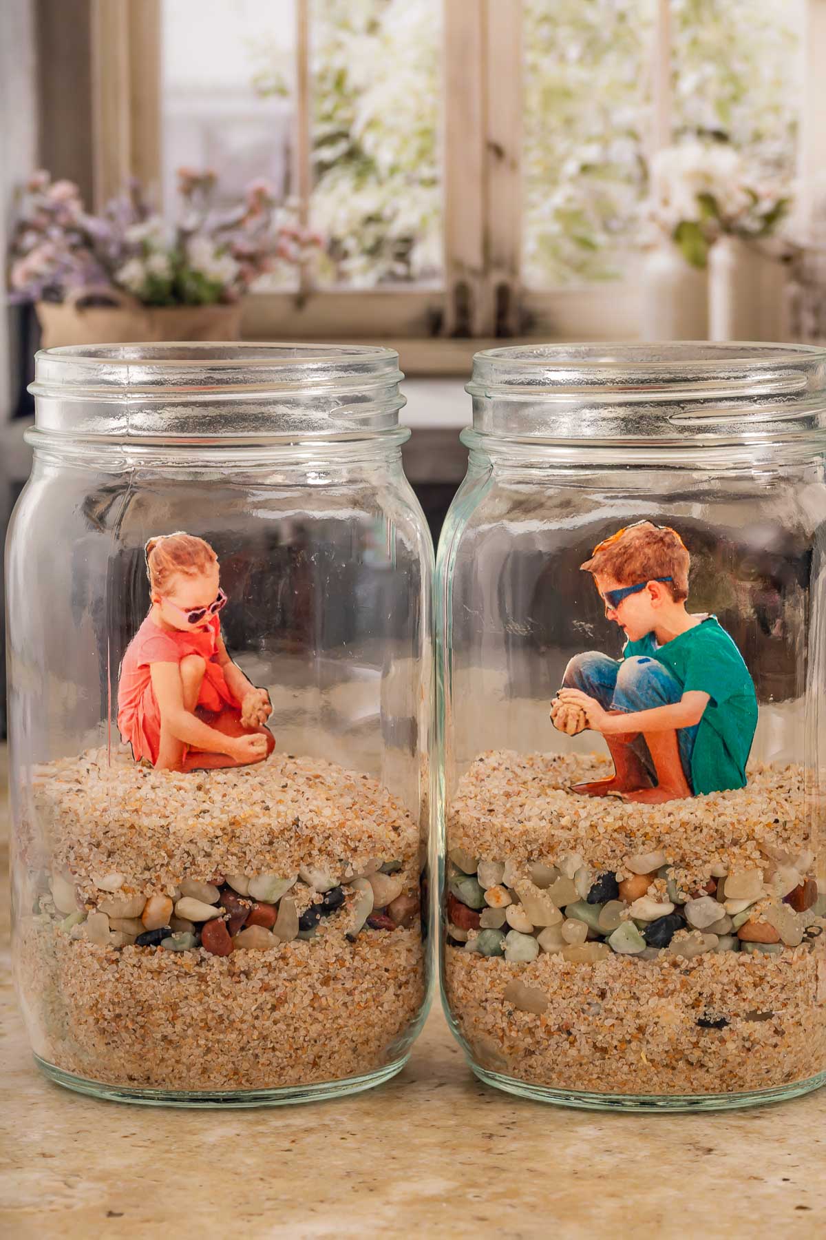 Beach Memory Jars