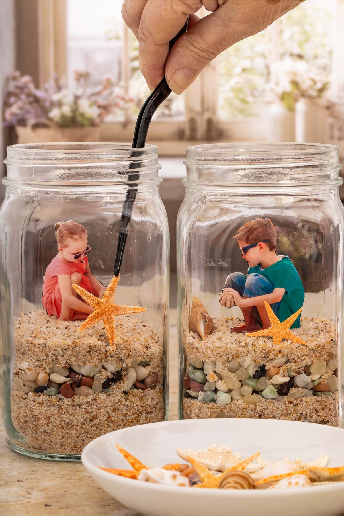 Beach Memory Jars