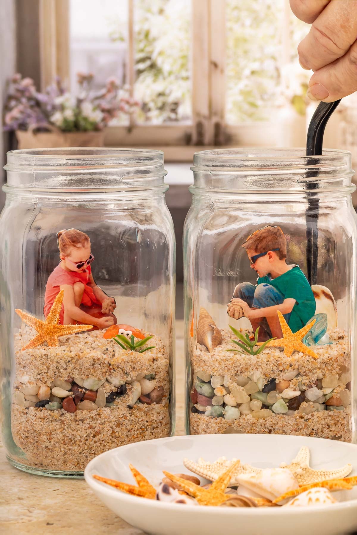 Beach Memory Jars