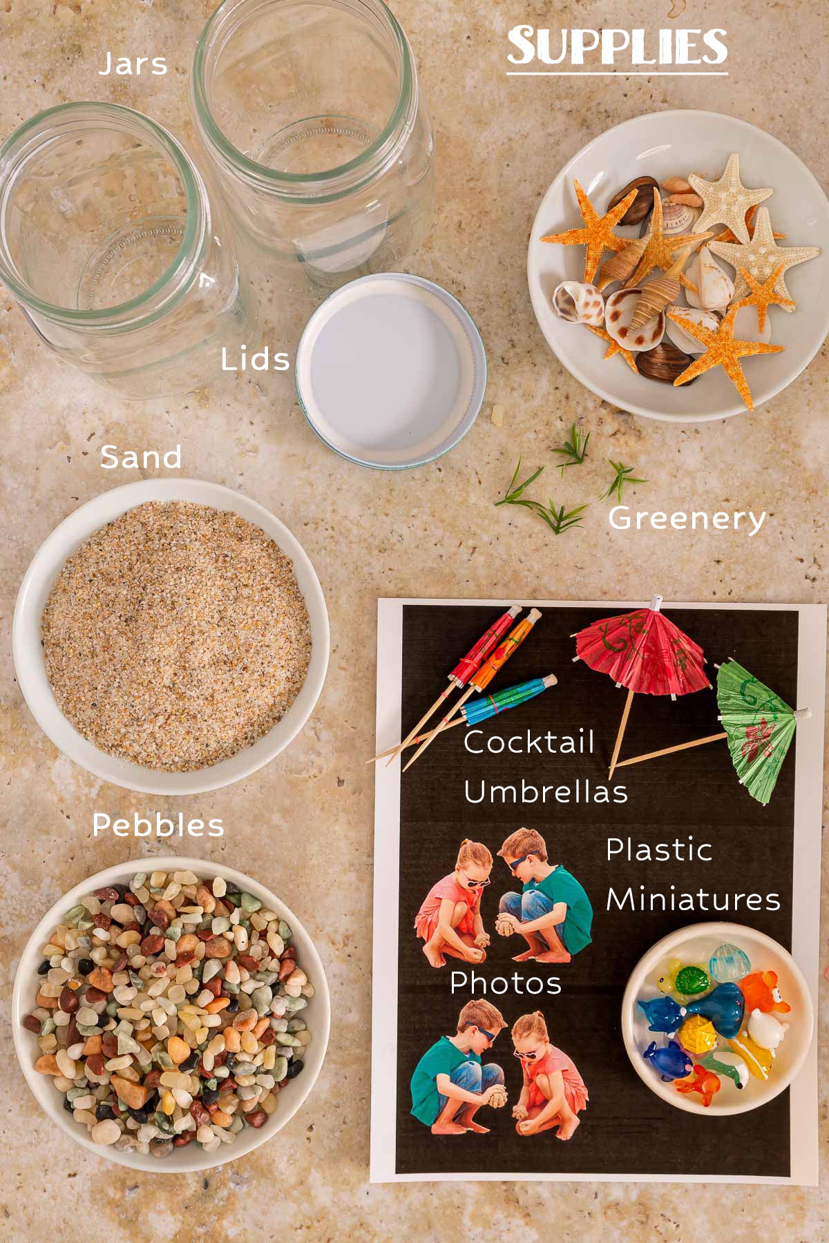 Beach Memory Jars