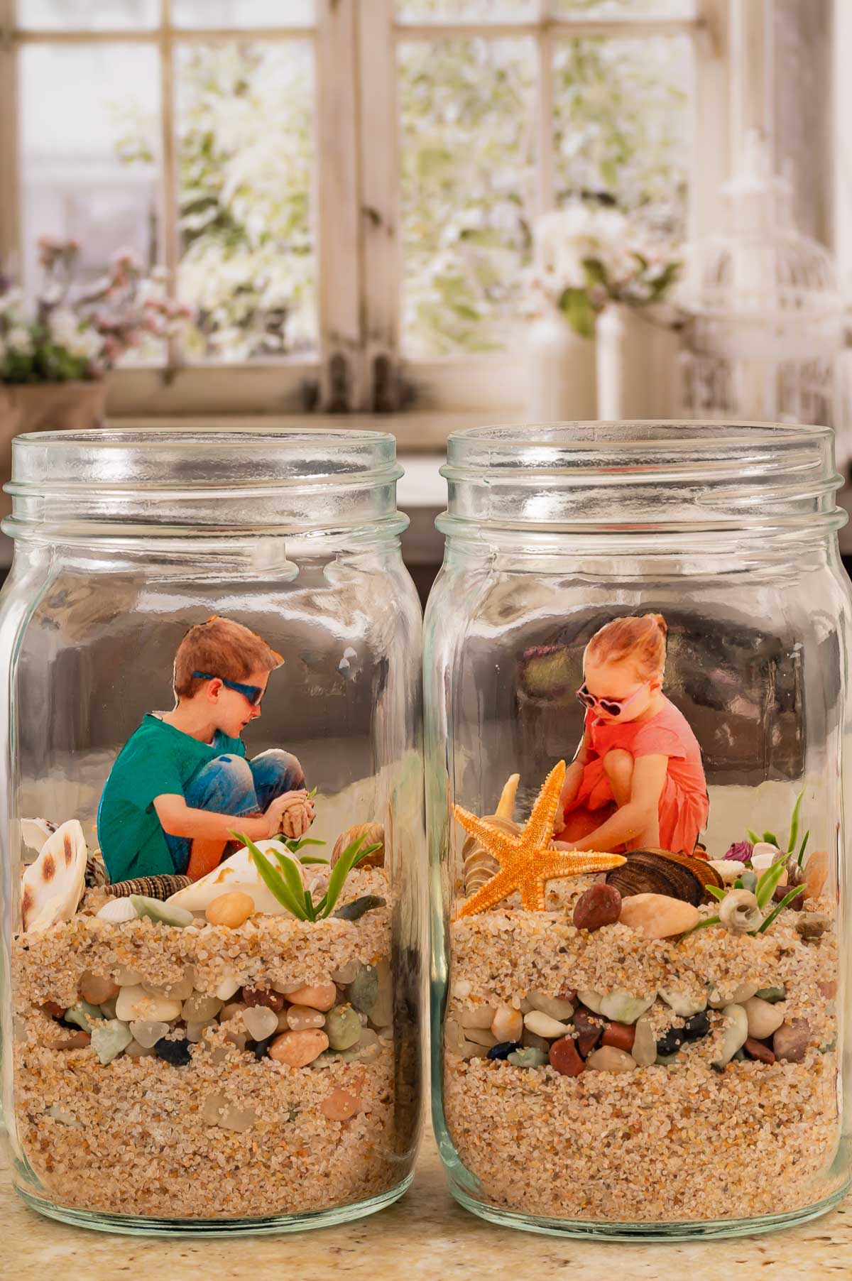 Beach Memory Jars