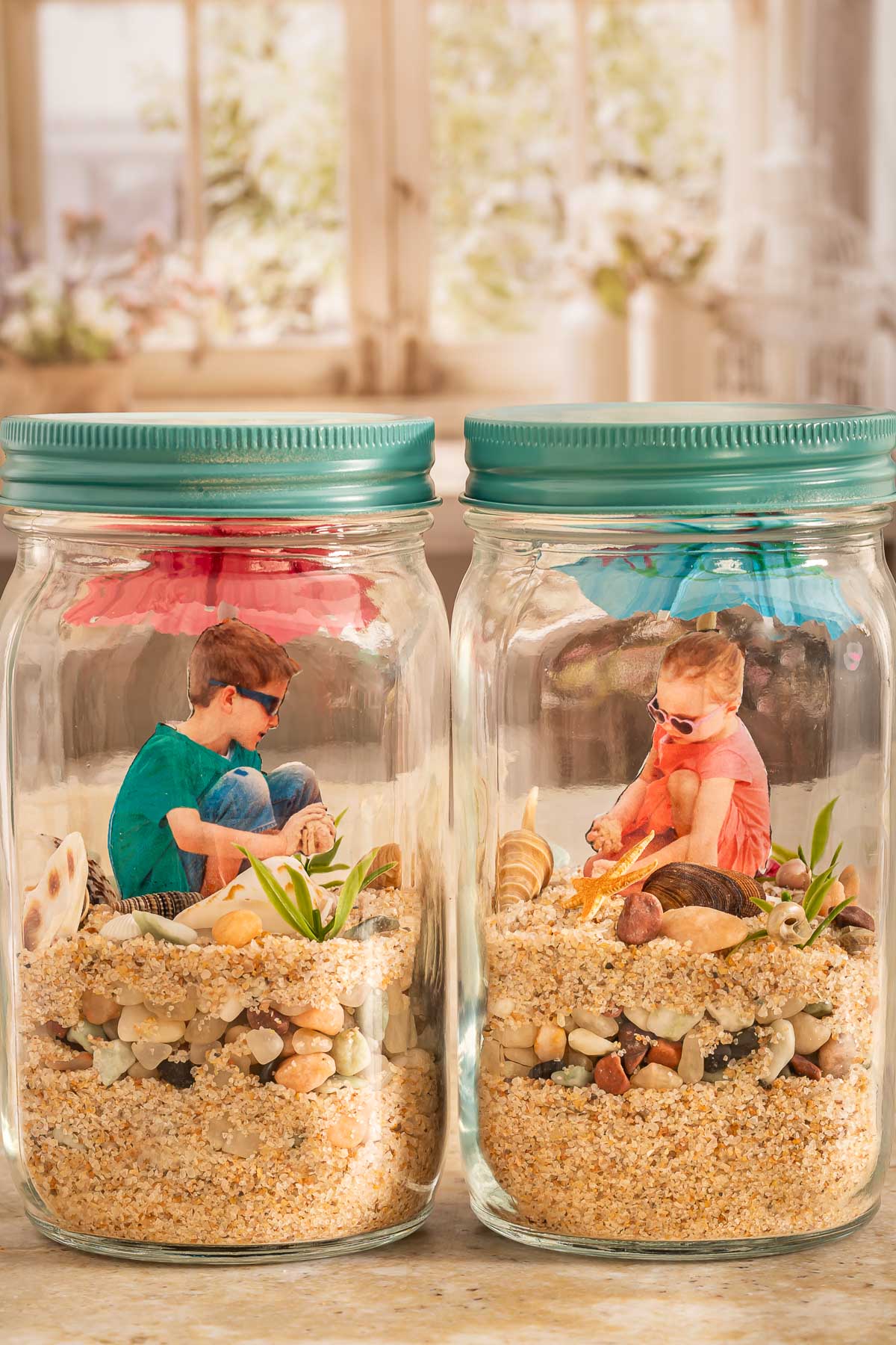 Beach Memory Jars