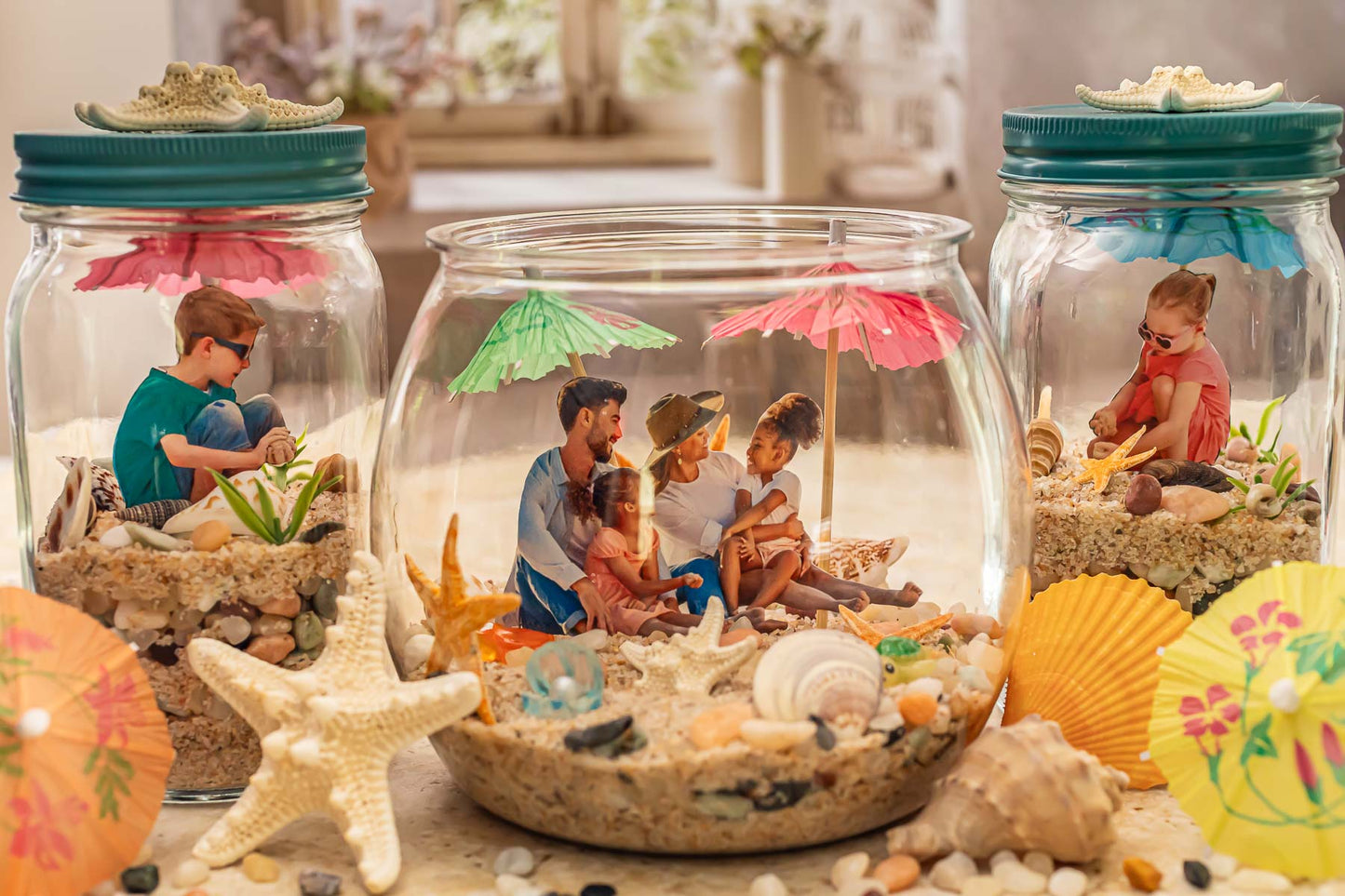 Beach Memory Jars