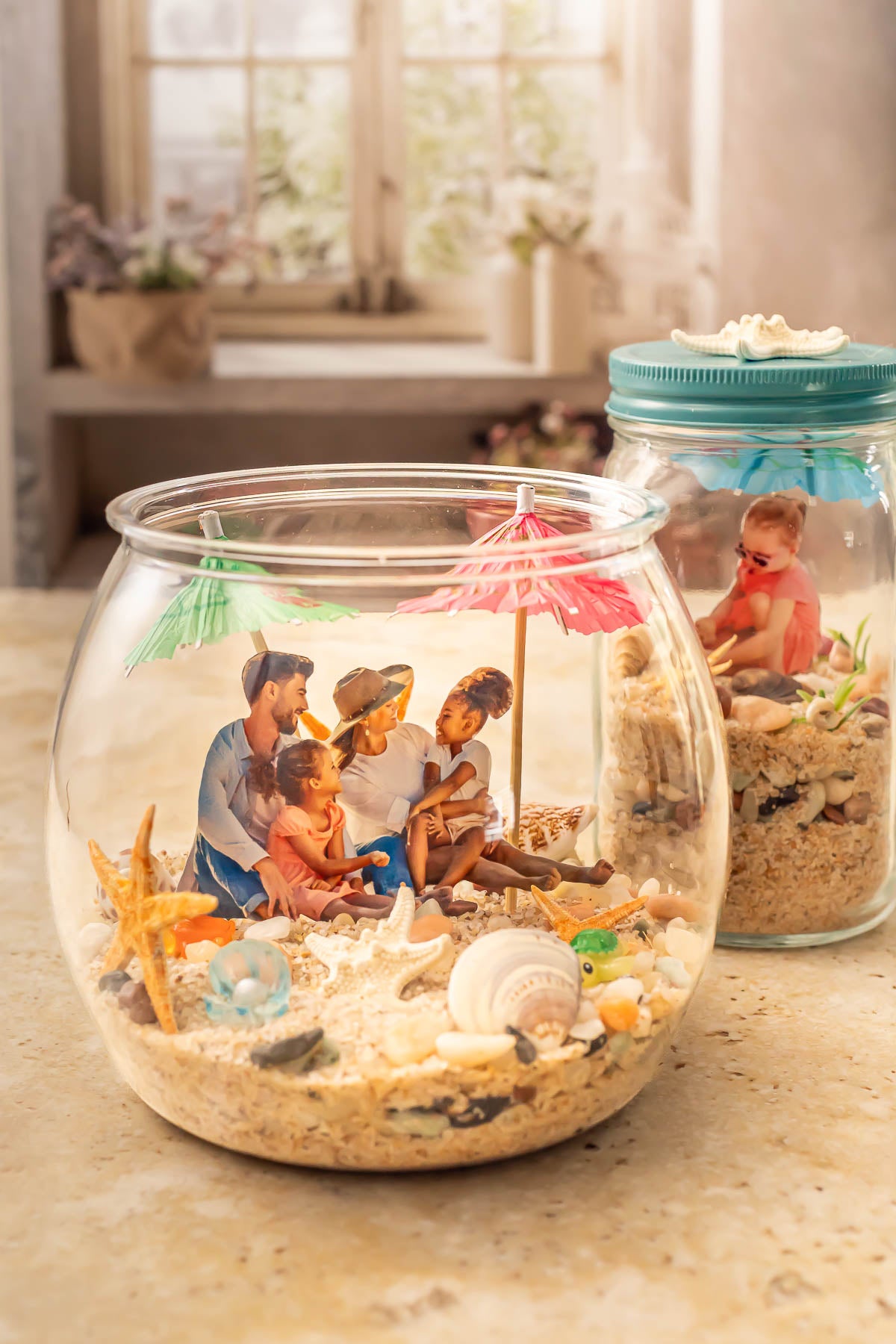 Beach Memory Jars