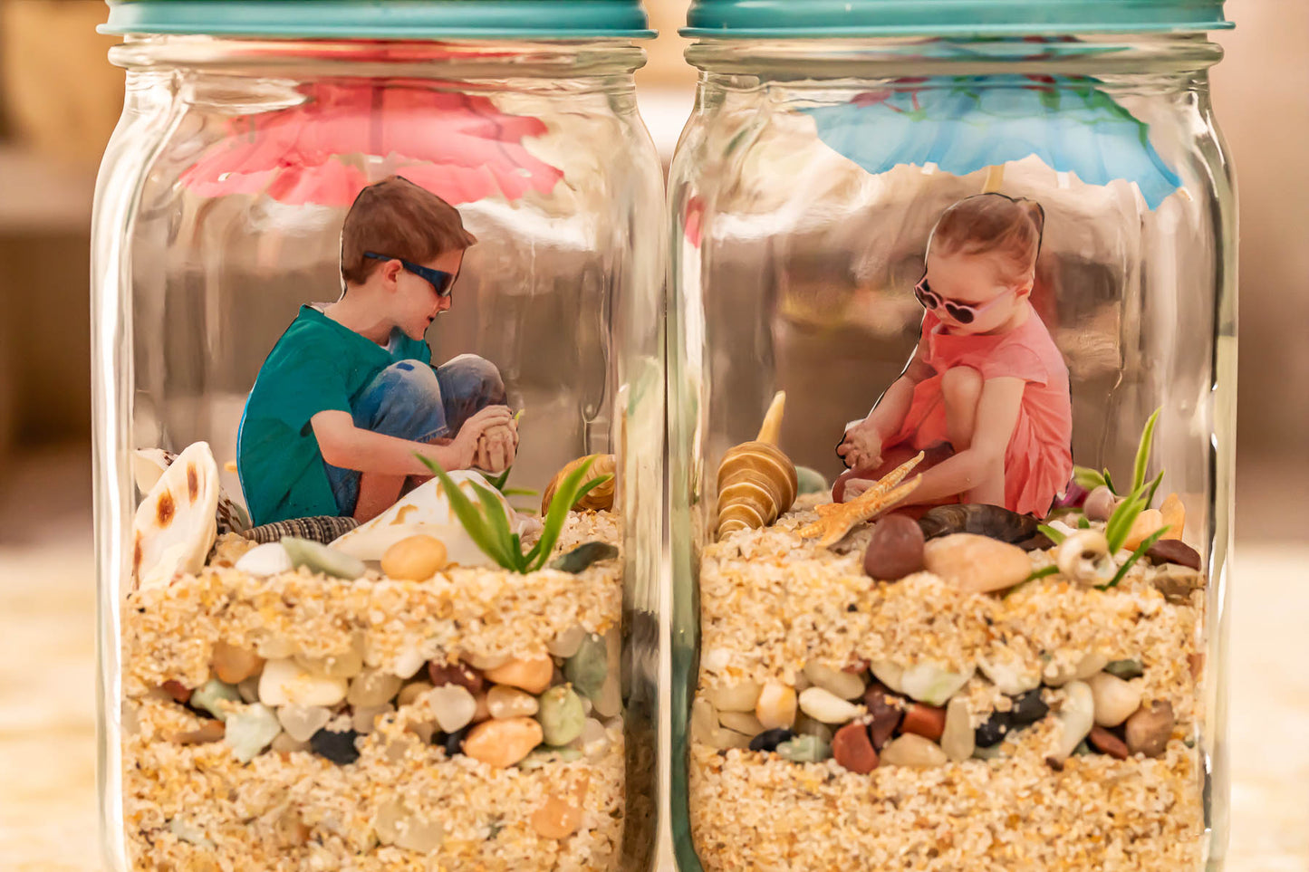 Beach Memory Jars