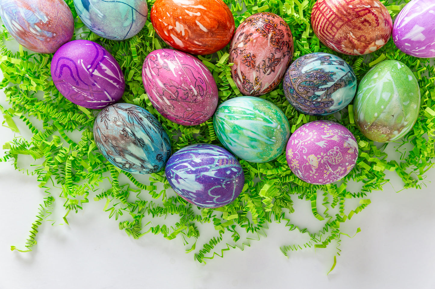 Bright Silk Dyed Eggs – Semi-Exclusive (Set 1 of 2)
