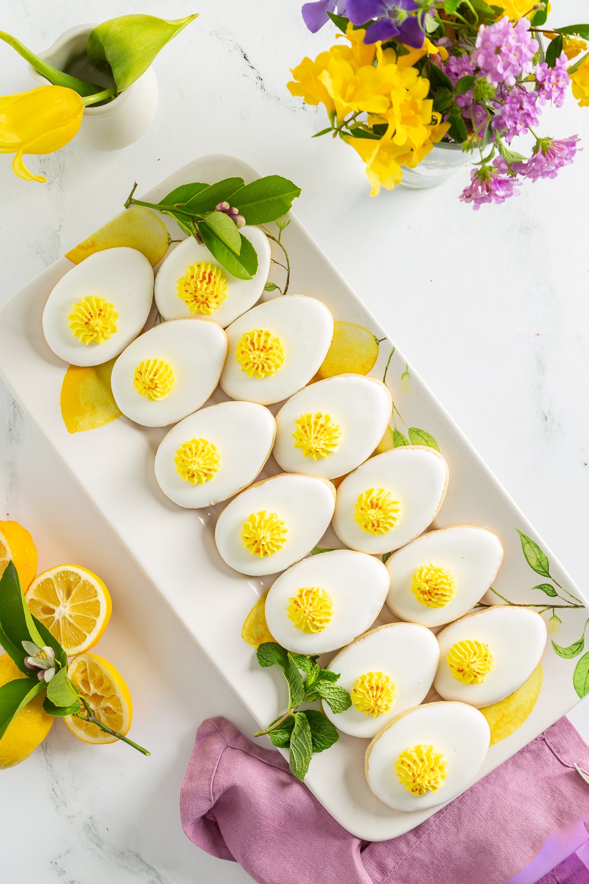 Deviled Egg Cookies