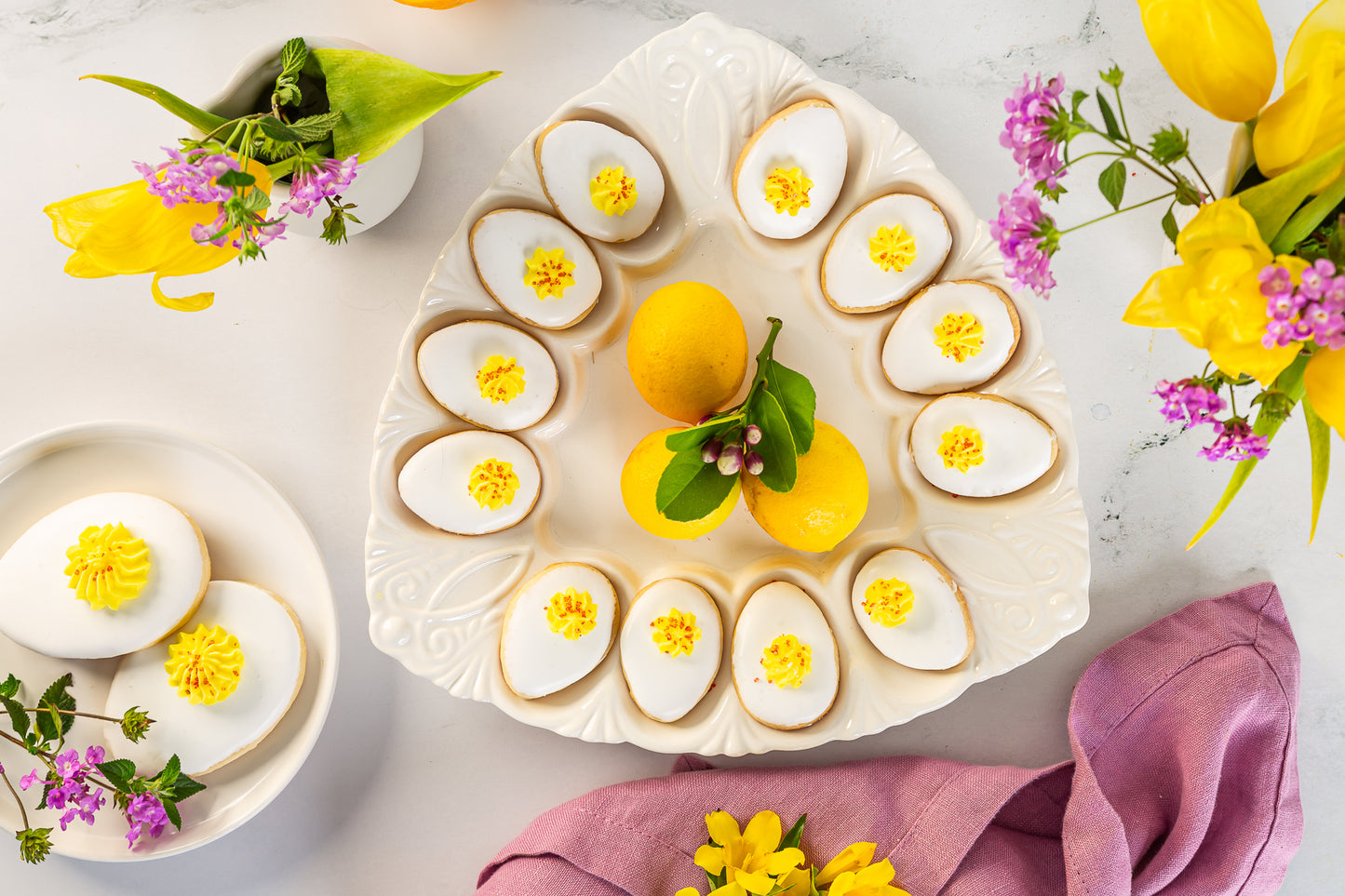 Deviled Egg Cookies