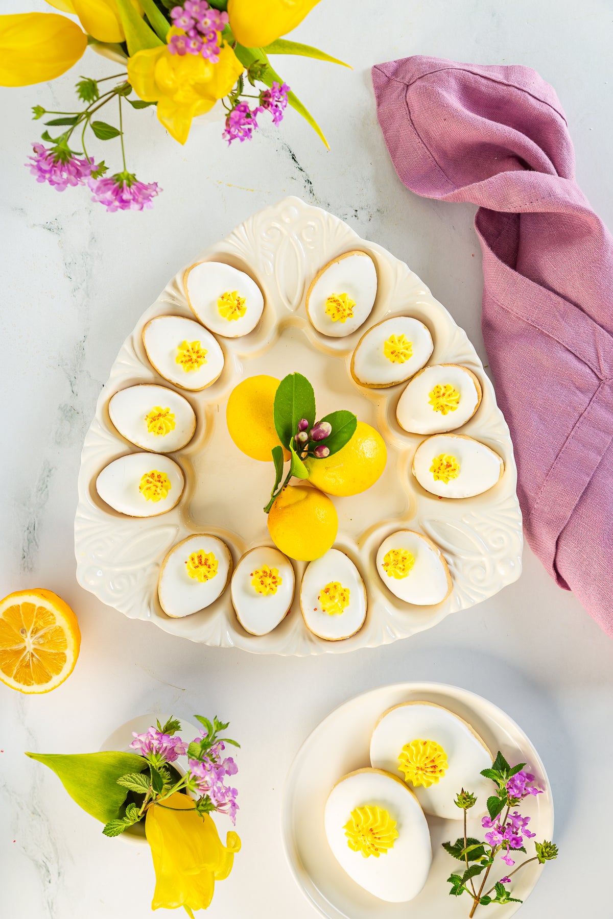 Deviled Egg Cookies
