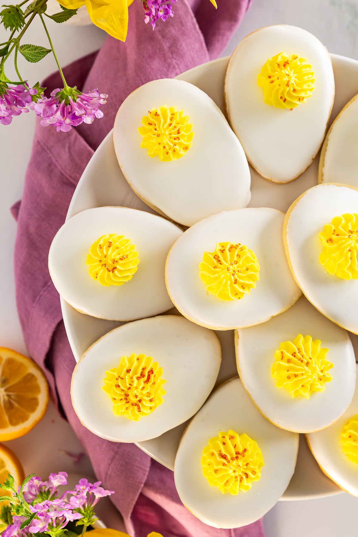Deviled Egg Cookies