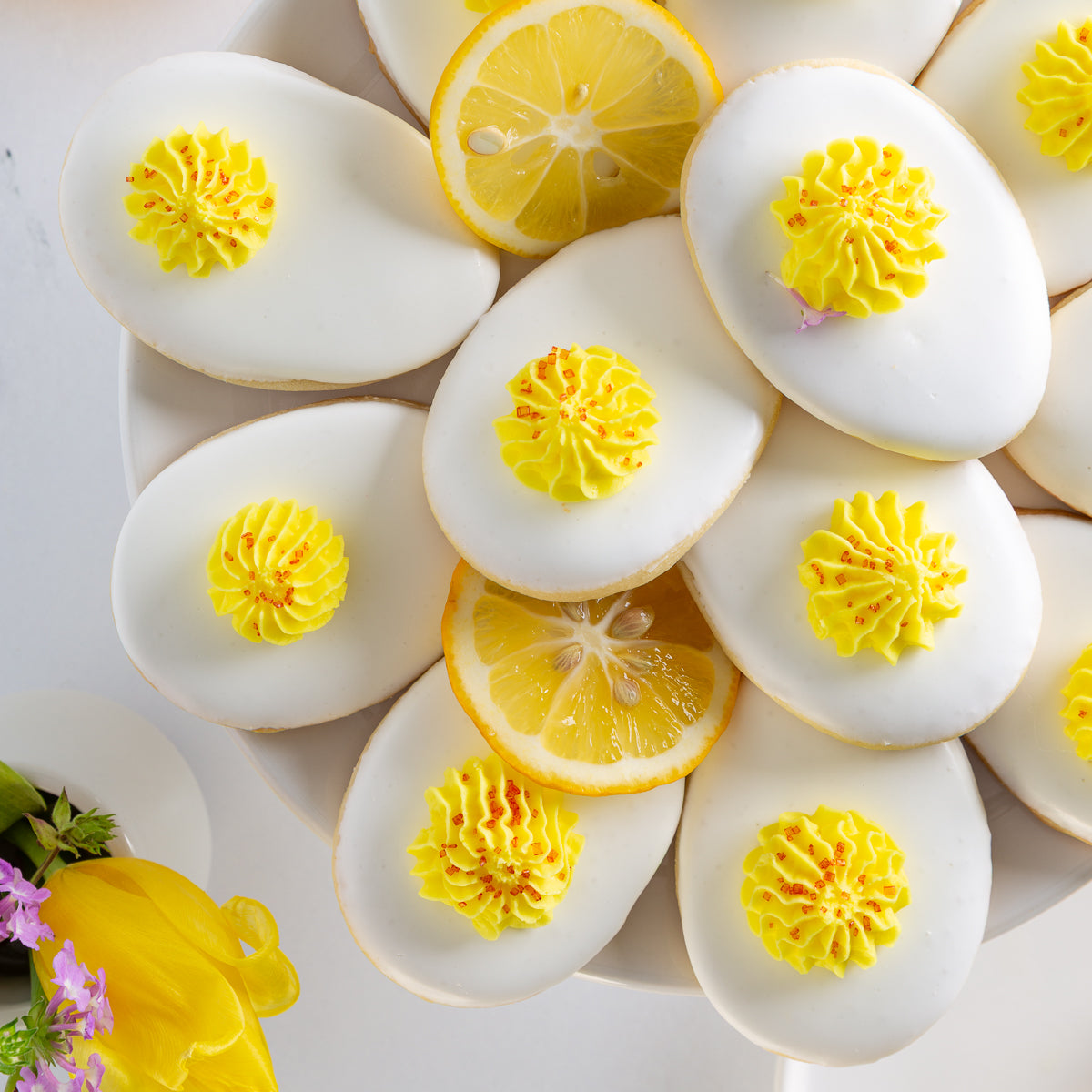 Deviled Egg Cookies