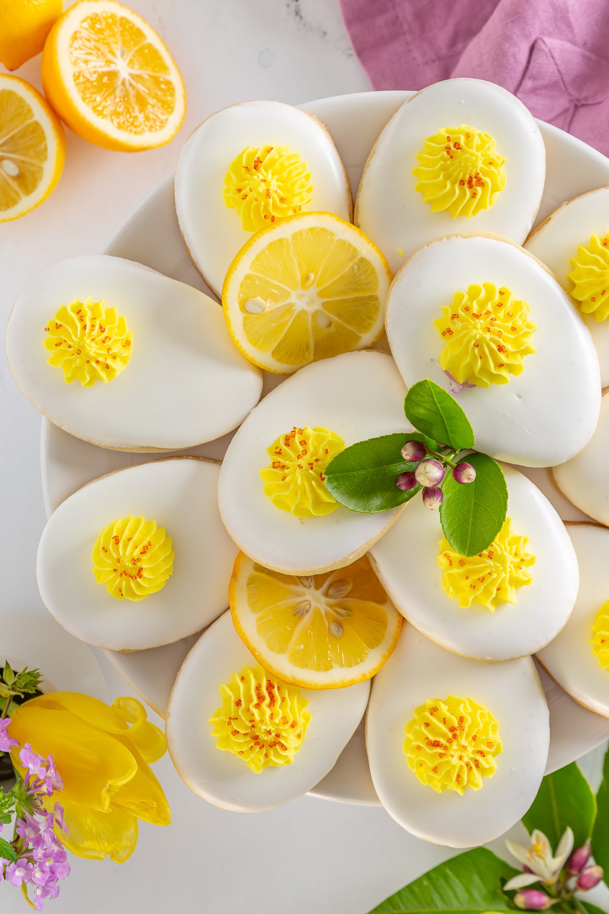 Deviled Egg Cookies
