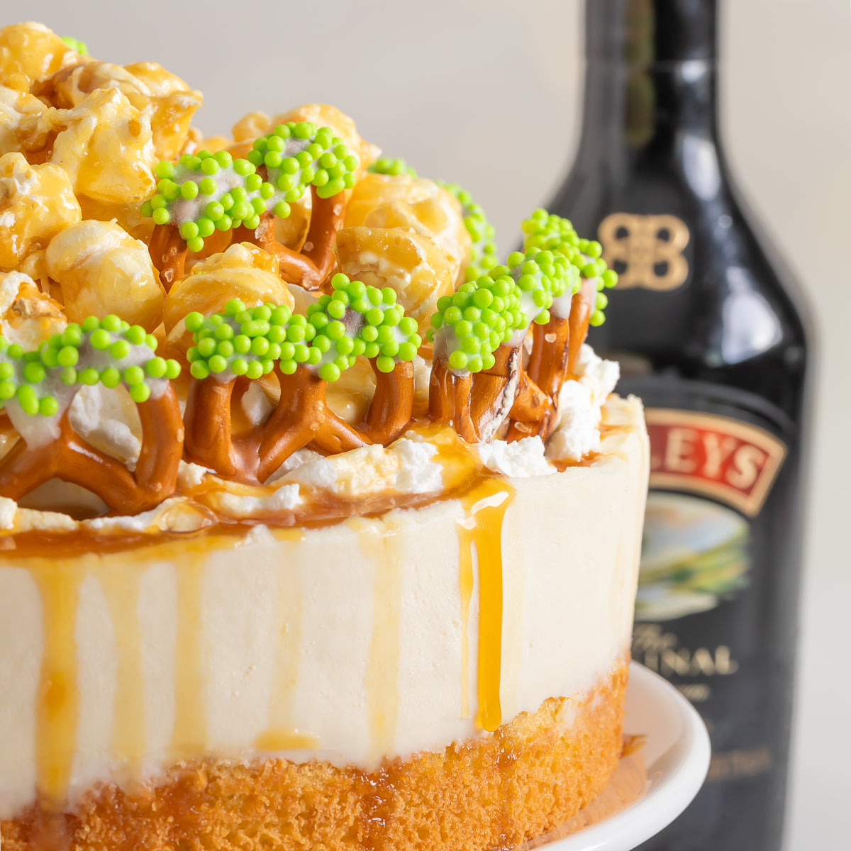 No-bake Baileys Cheesecake