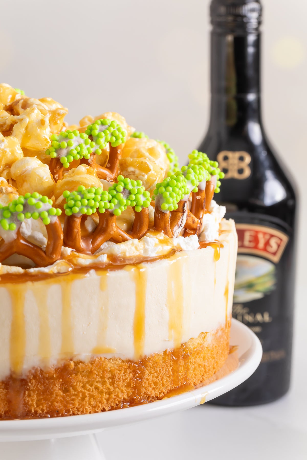 No-bake Baileys Cheesecake