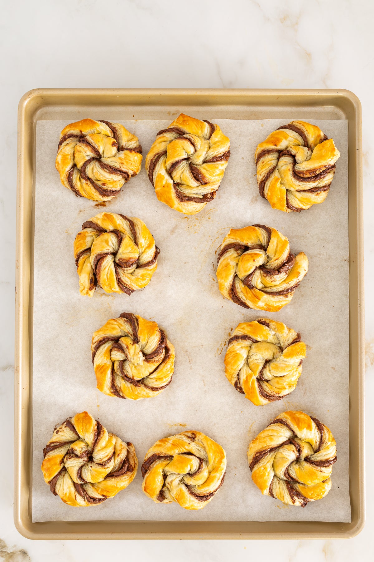 Nutella Puff Pastries