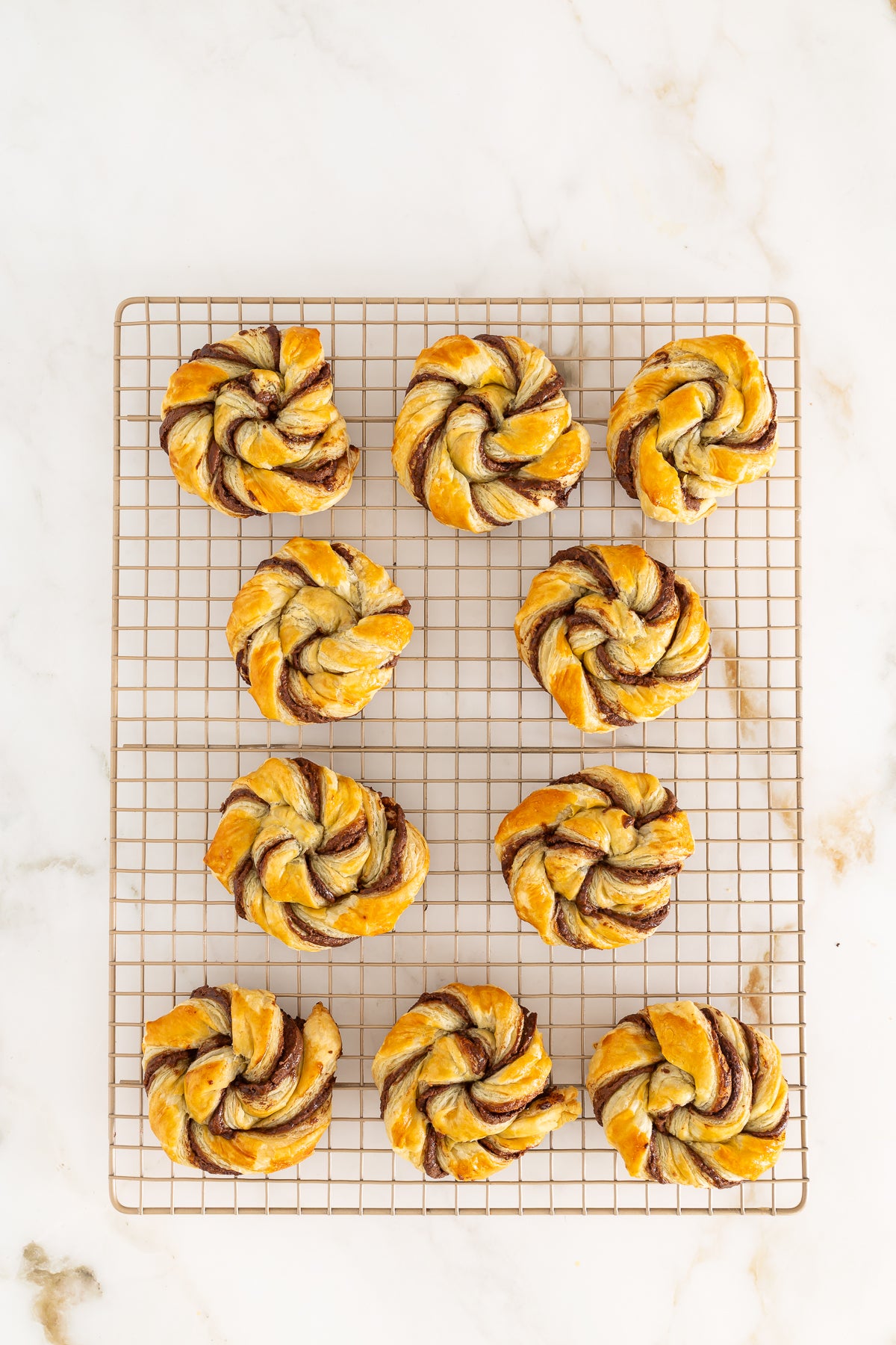 Nutella Puff Pastries