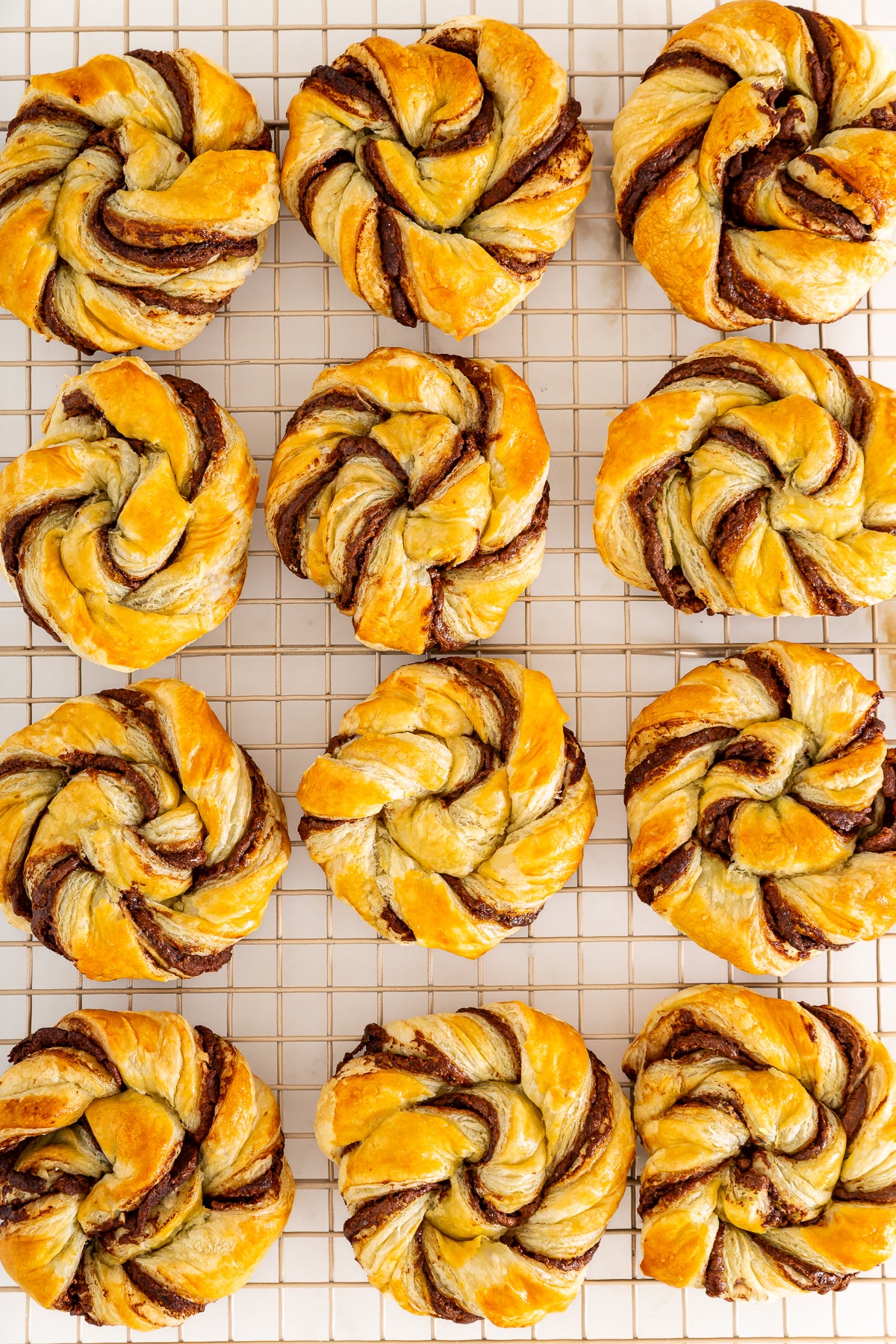 Nutella Puff Pastries