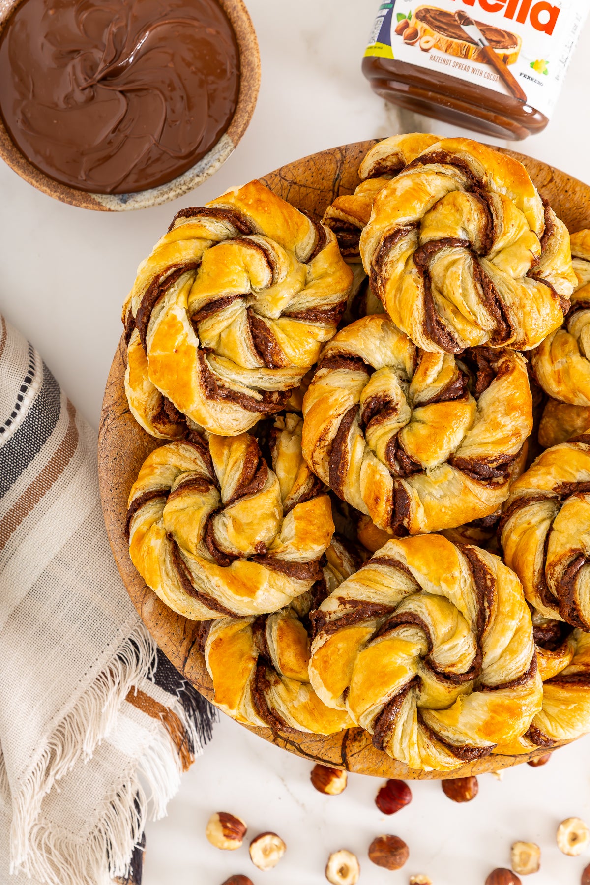 Nutella Puff Pastries