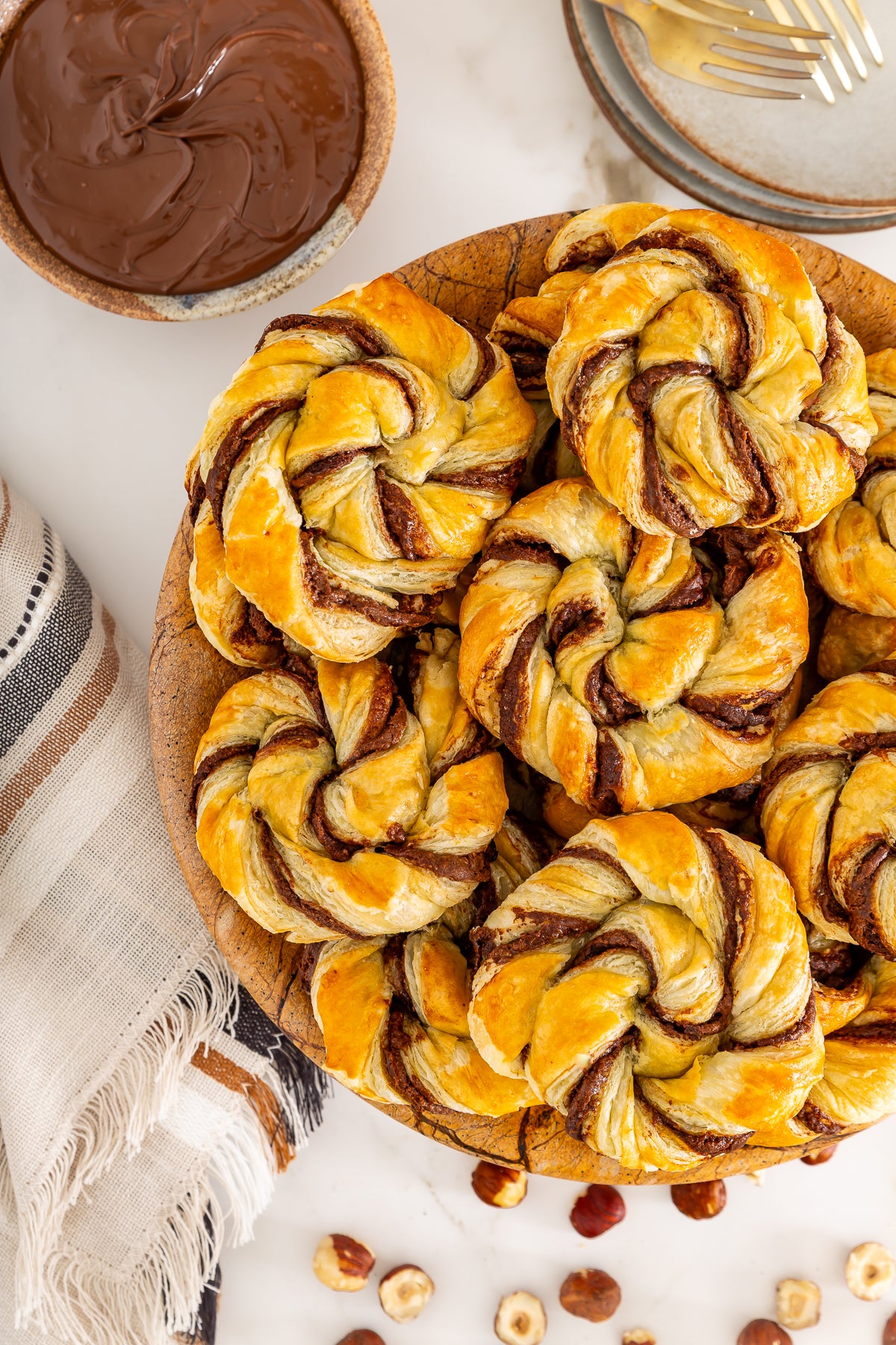 Nutella Puff Pastries