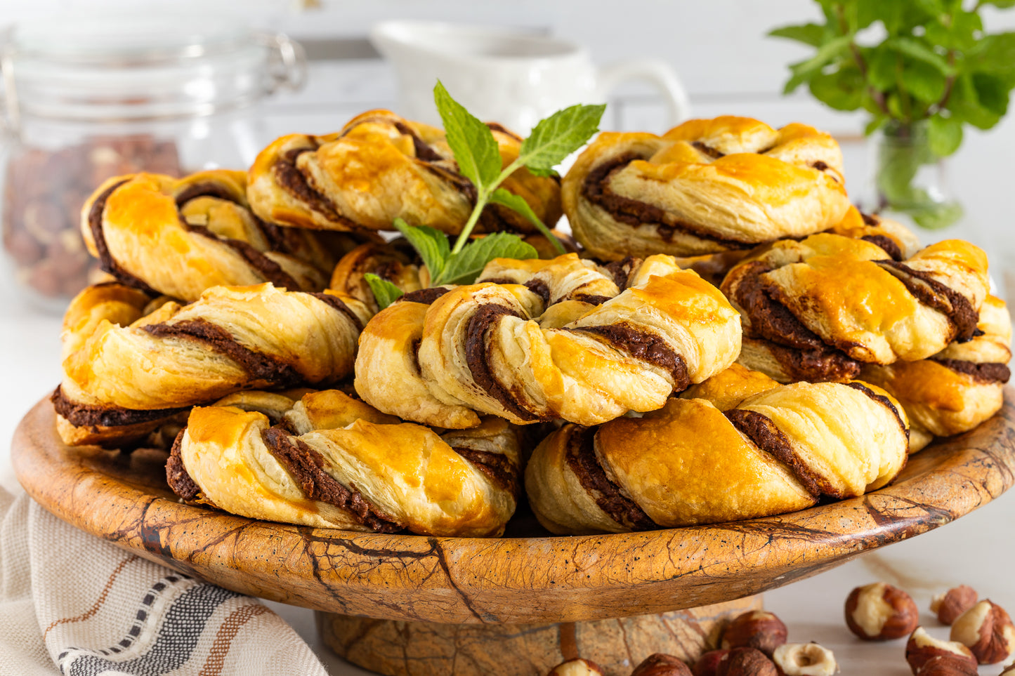 Nutella Puff Pastries