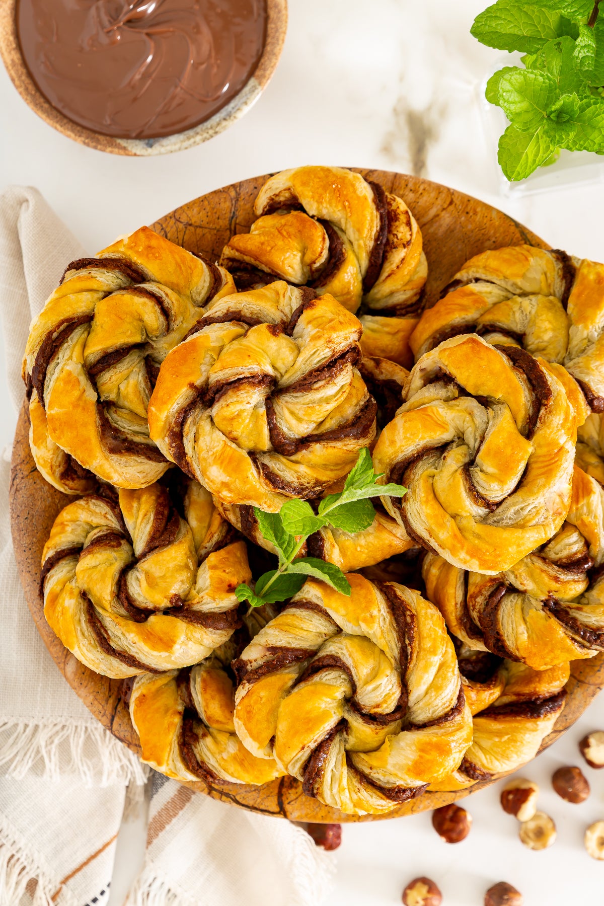 Nutella Puff Pastries