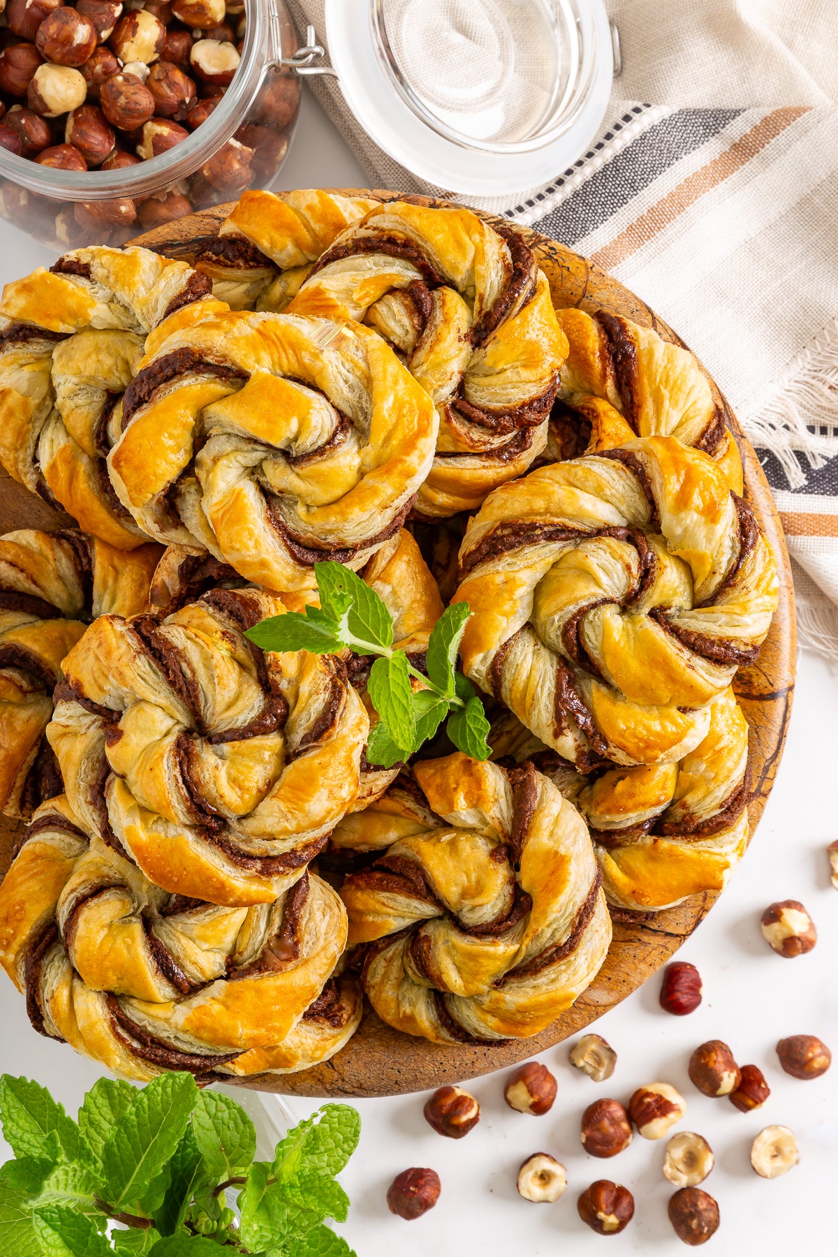 Nutella Puff Pastries
