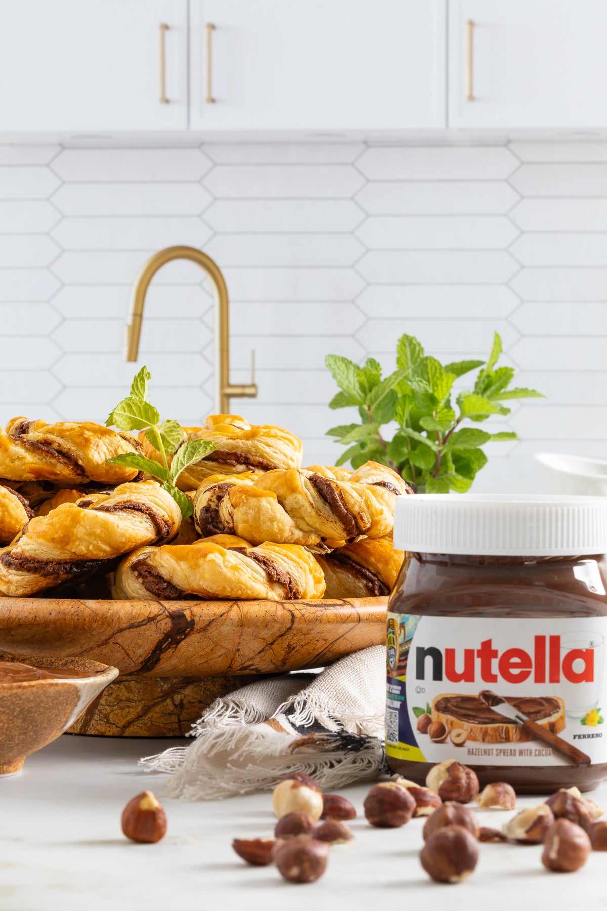Nutella Puff Pastries