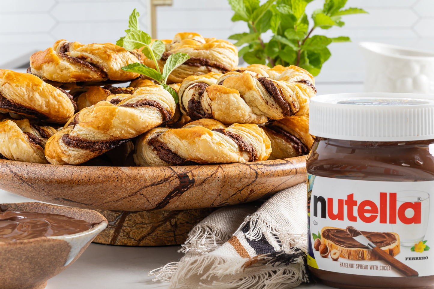 Nutella Puff Pastries