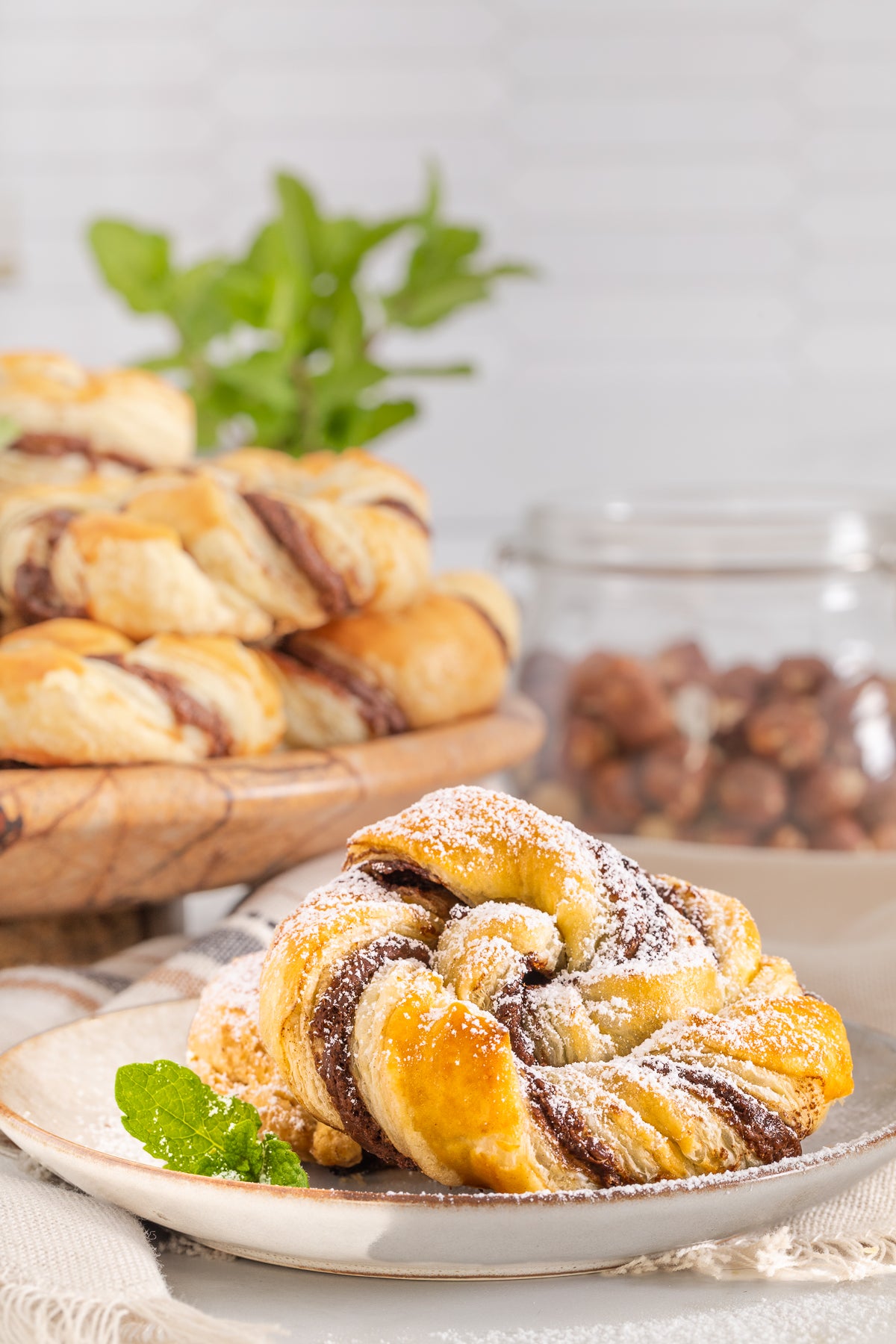 Nutella Puff Pastries