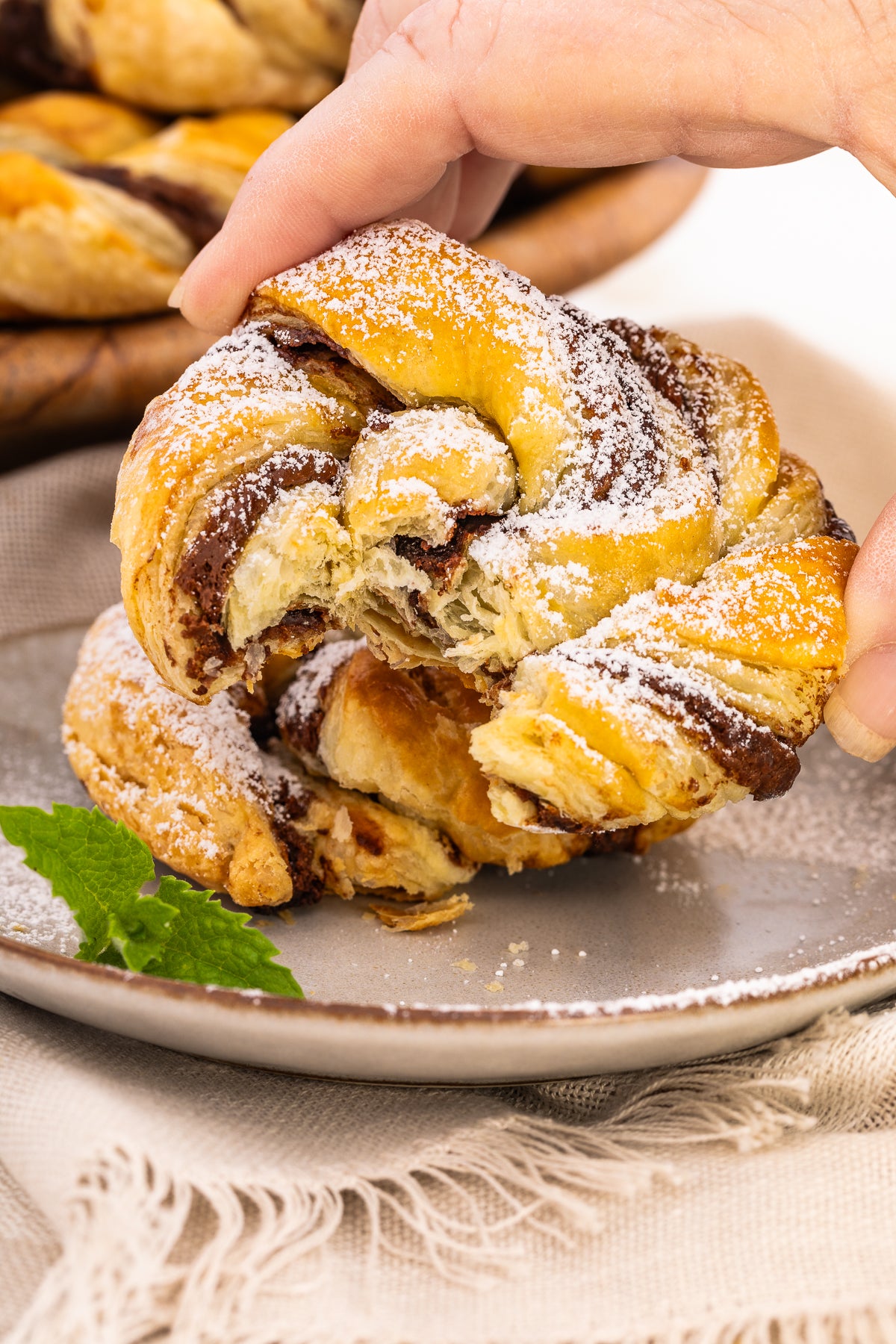 Nutella Puff Pastries