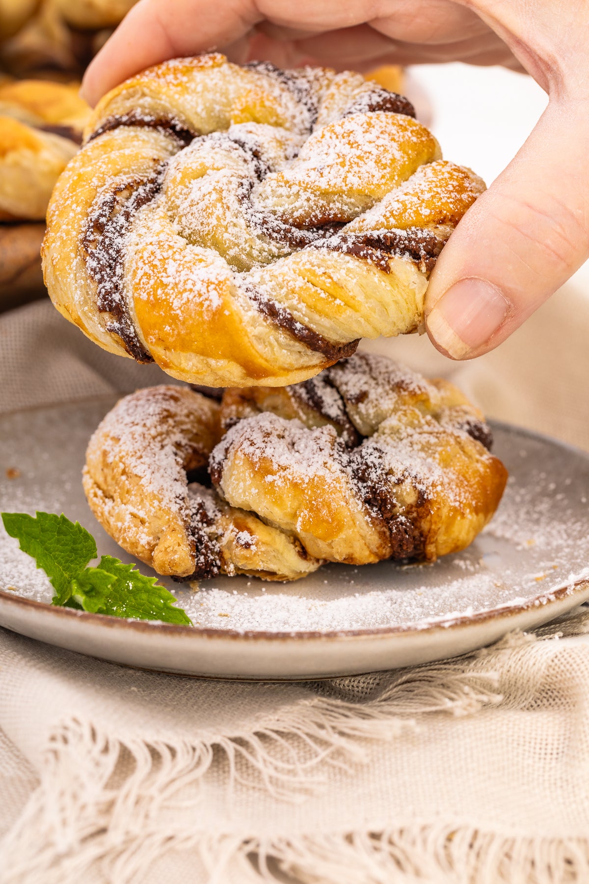 Nutella Puff Pastries