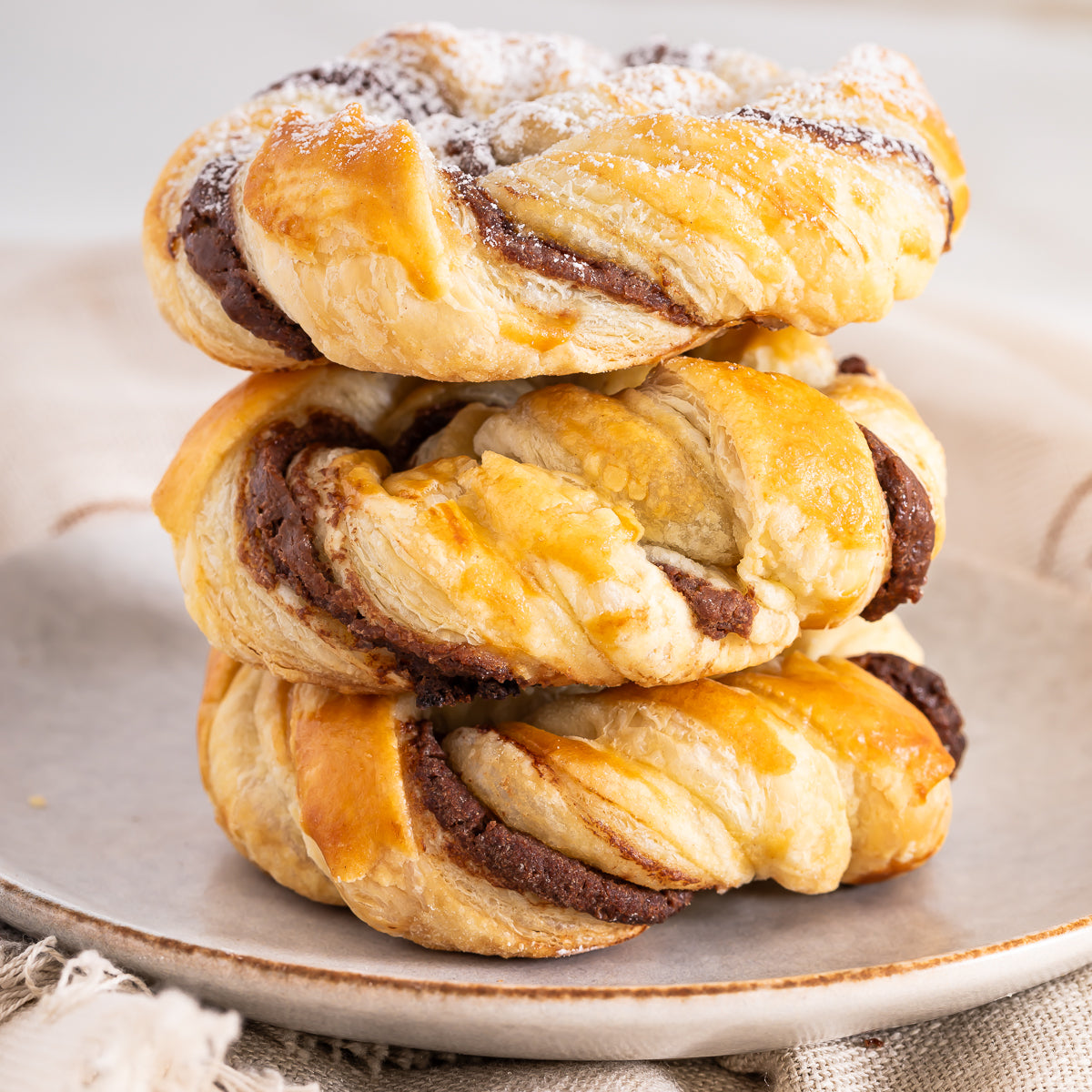 Nutella Puff Pastries