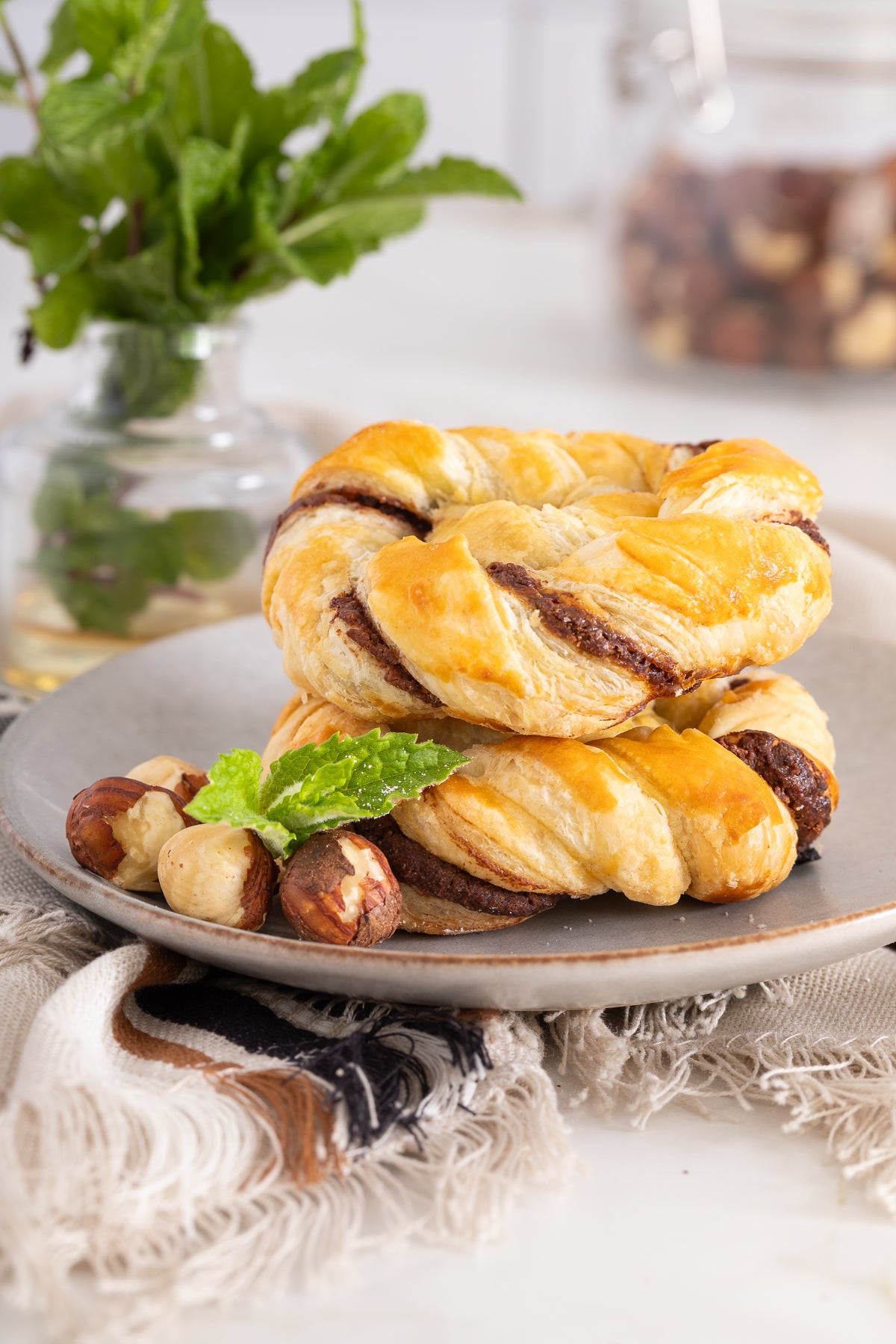 Nutella Puff Pastries