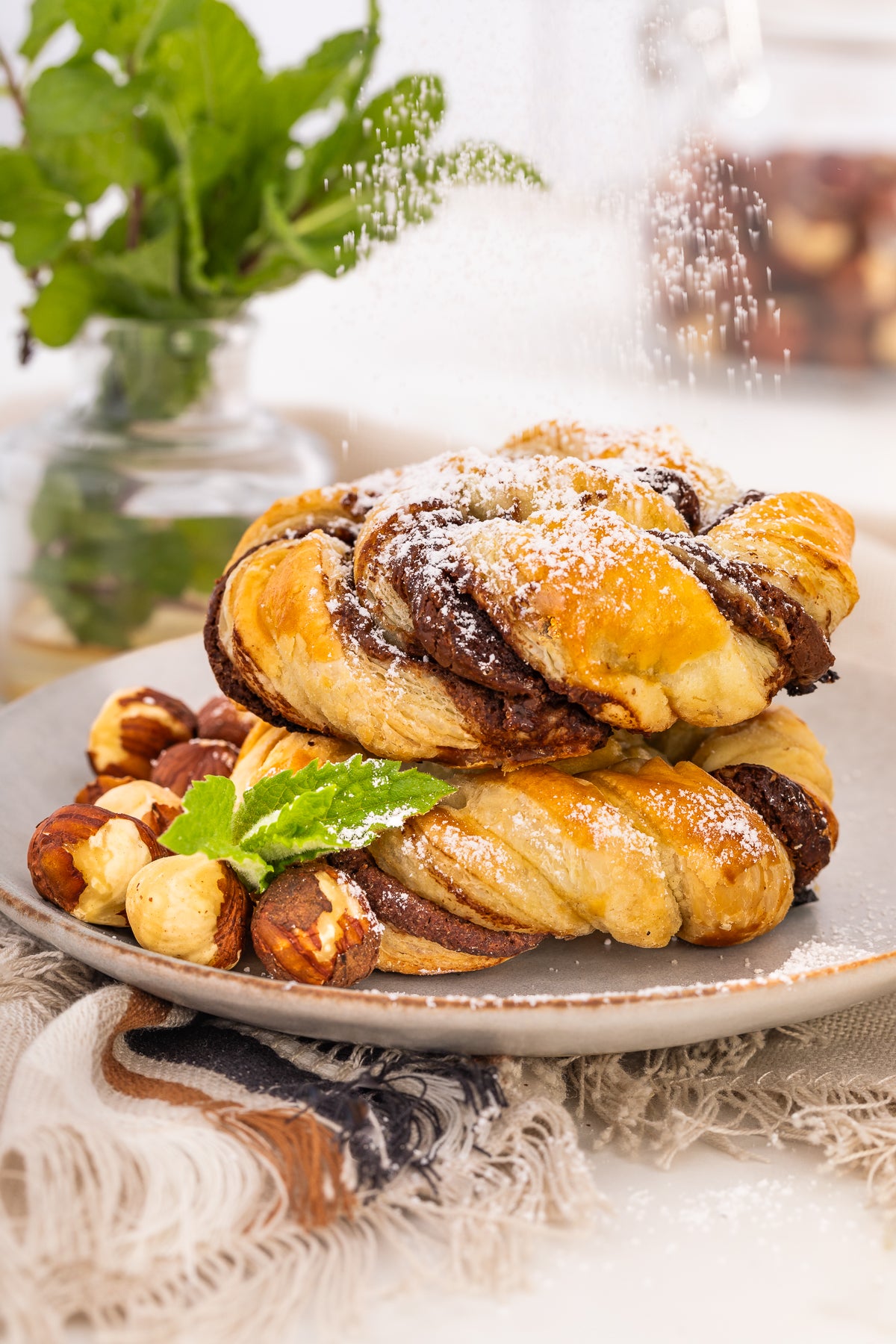 Nutella Puff Pastries